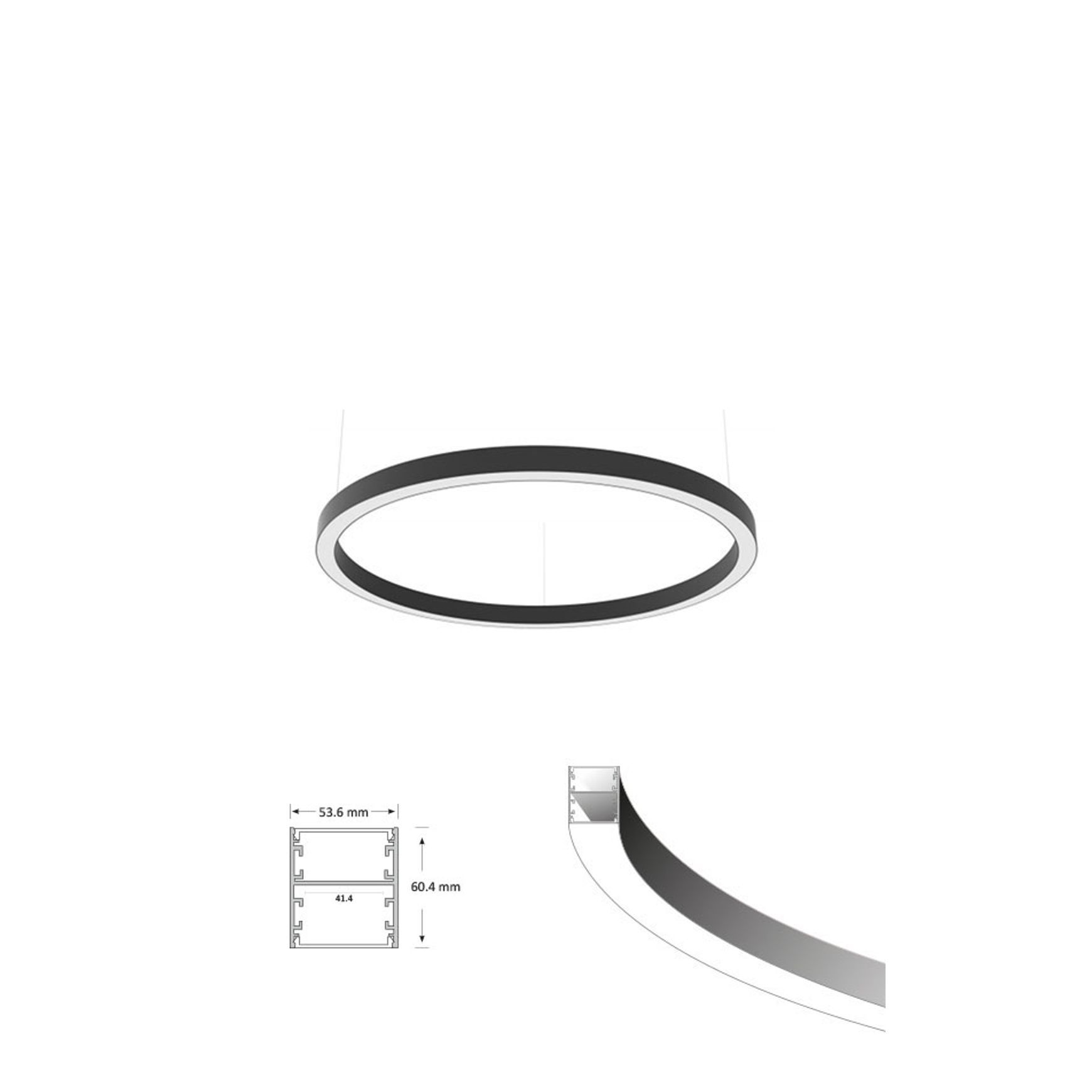ORBIT Circular Updown Pendant Light D900mm