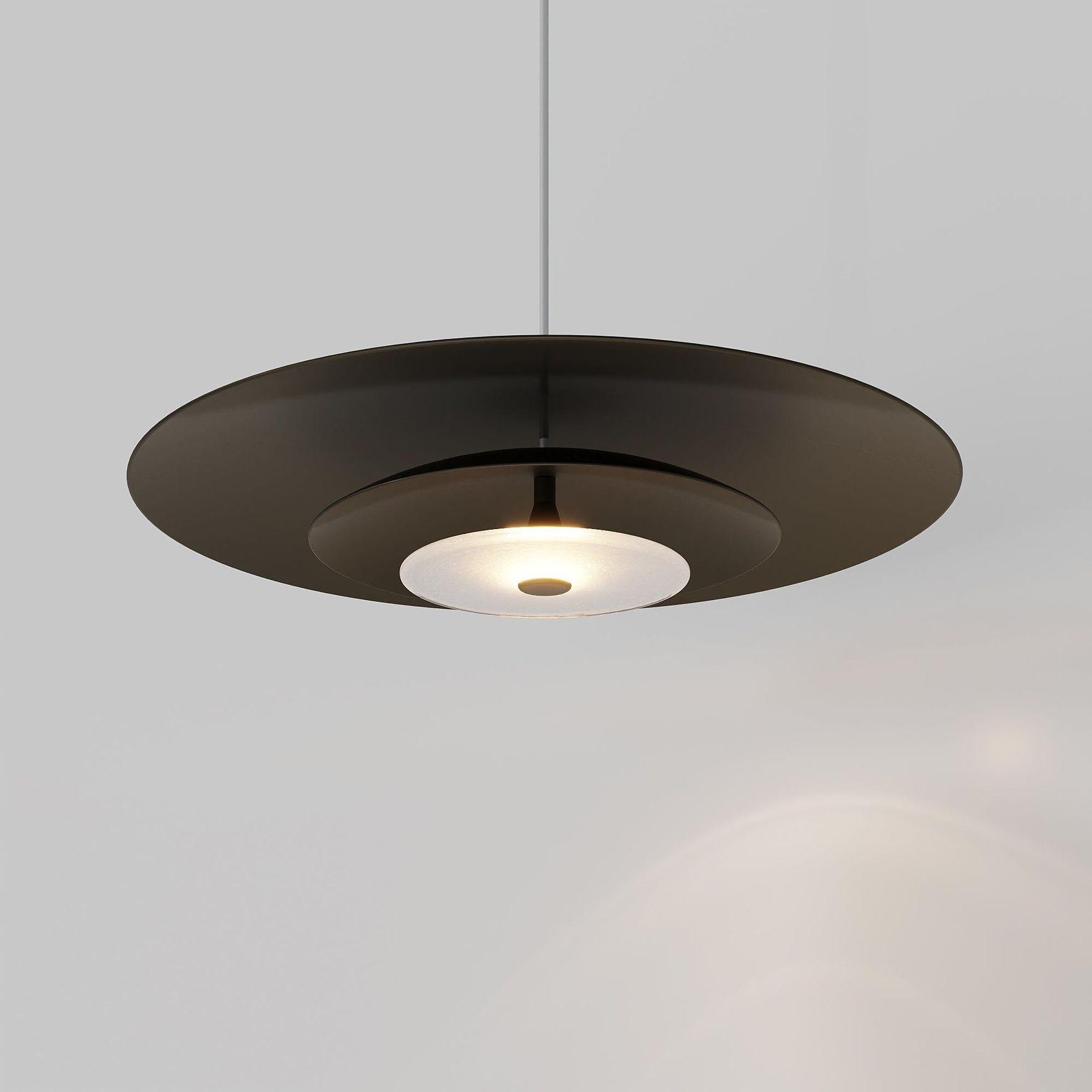 Coral Duo Dome Pendant Light