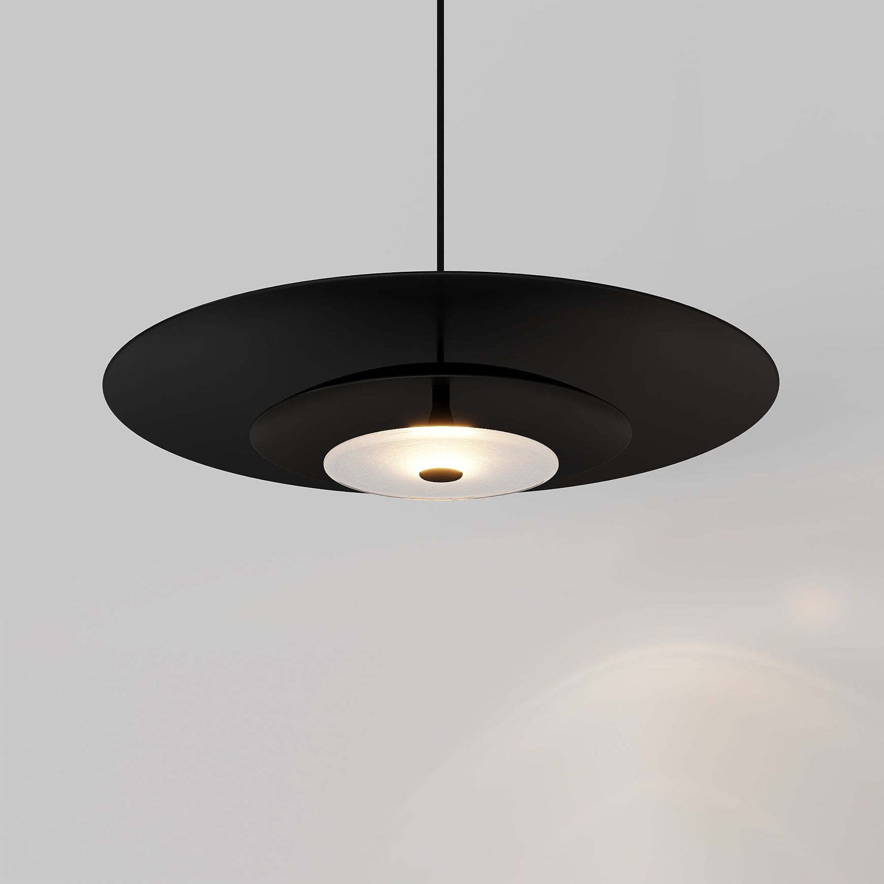 Coral Duo Dome Pendant Light