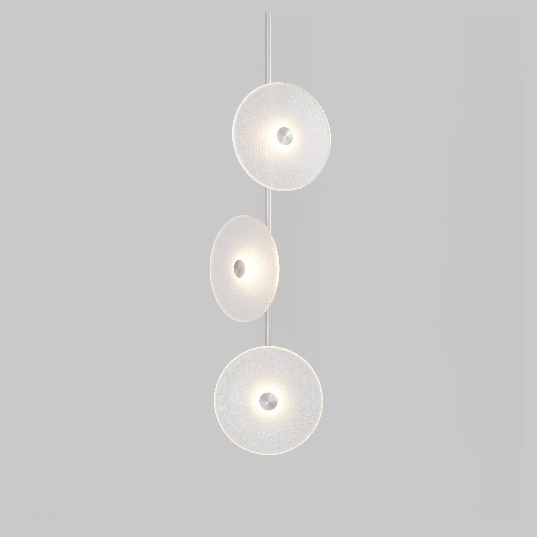 Coral Trio Pendant Light (Off-Centered)