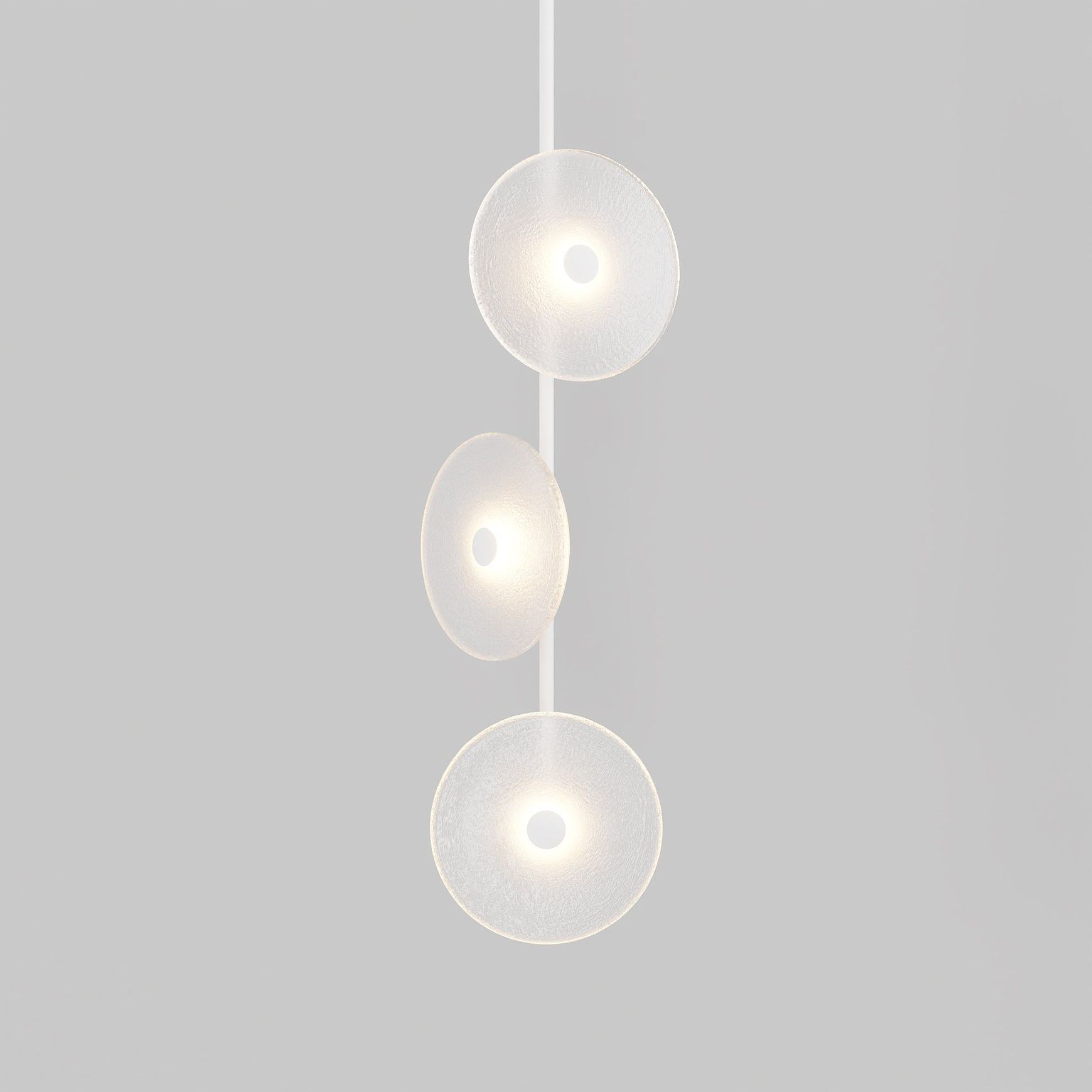 Coral Trio Pendant Light (Off-Centered)