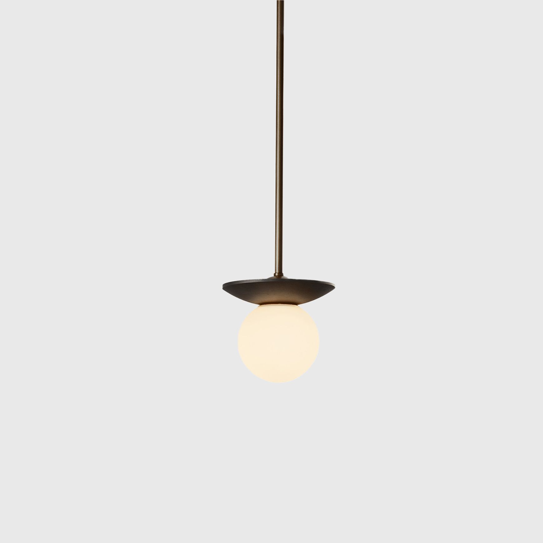 Orbit Brass Pendant Light
