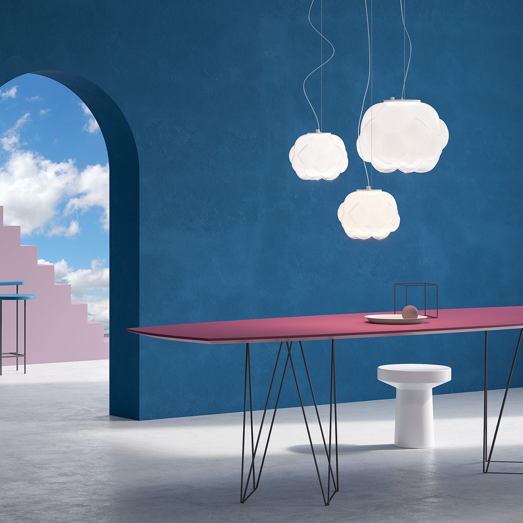Cloudy 40cm Pendant Light