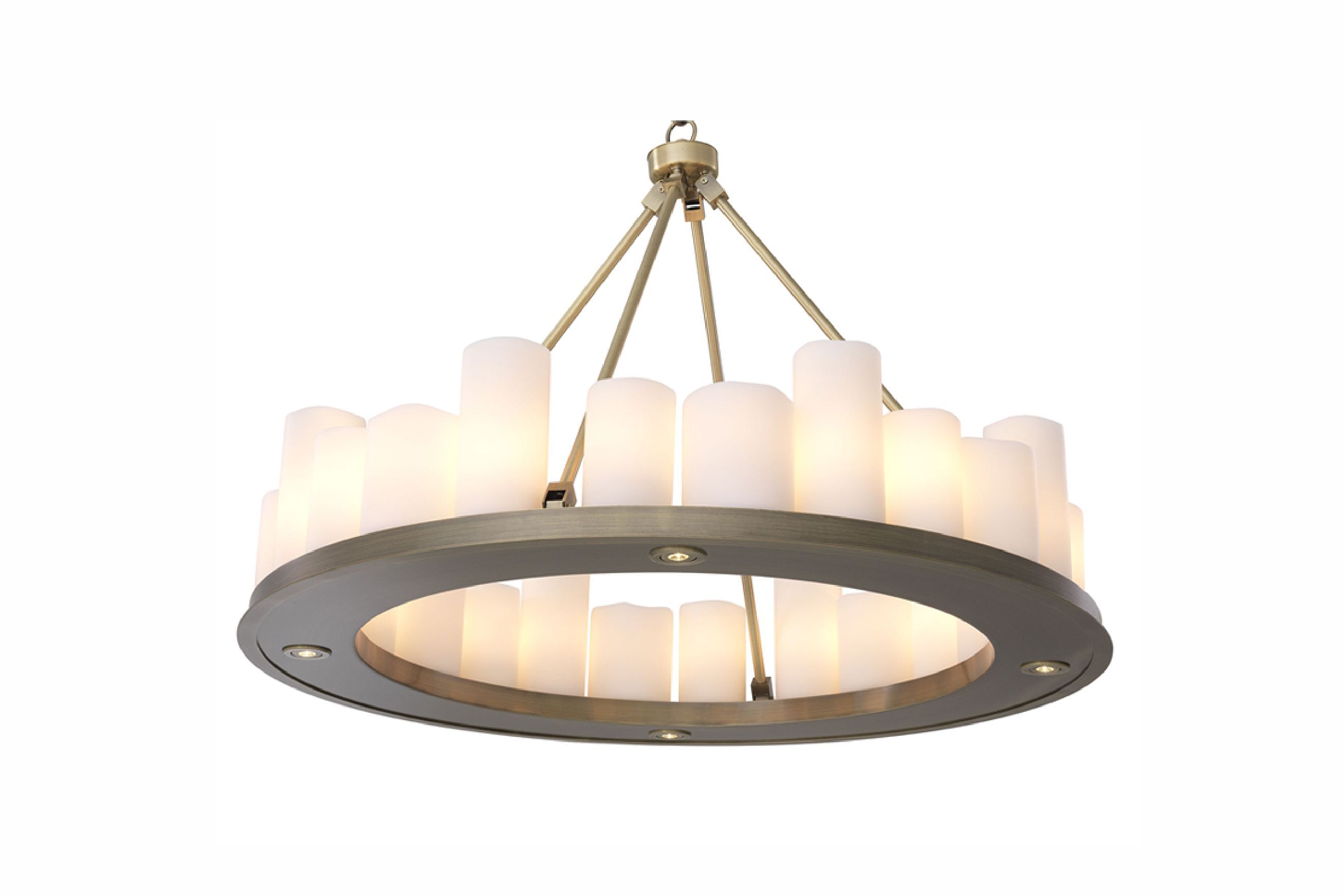 Commodore Brass Chandelier