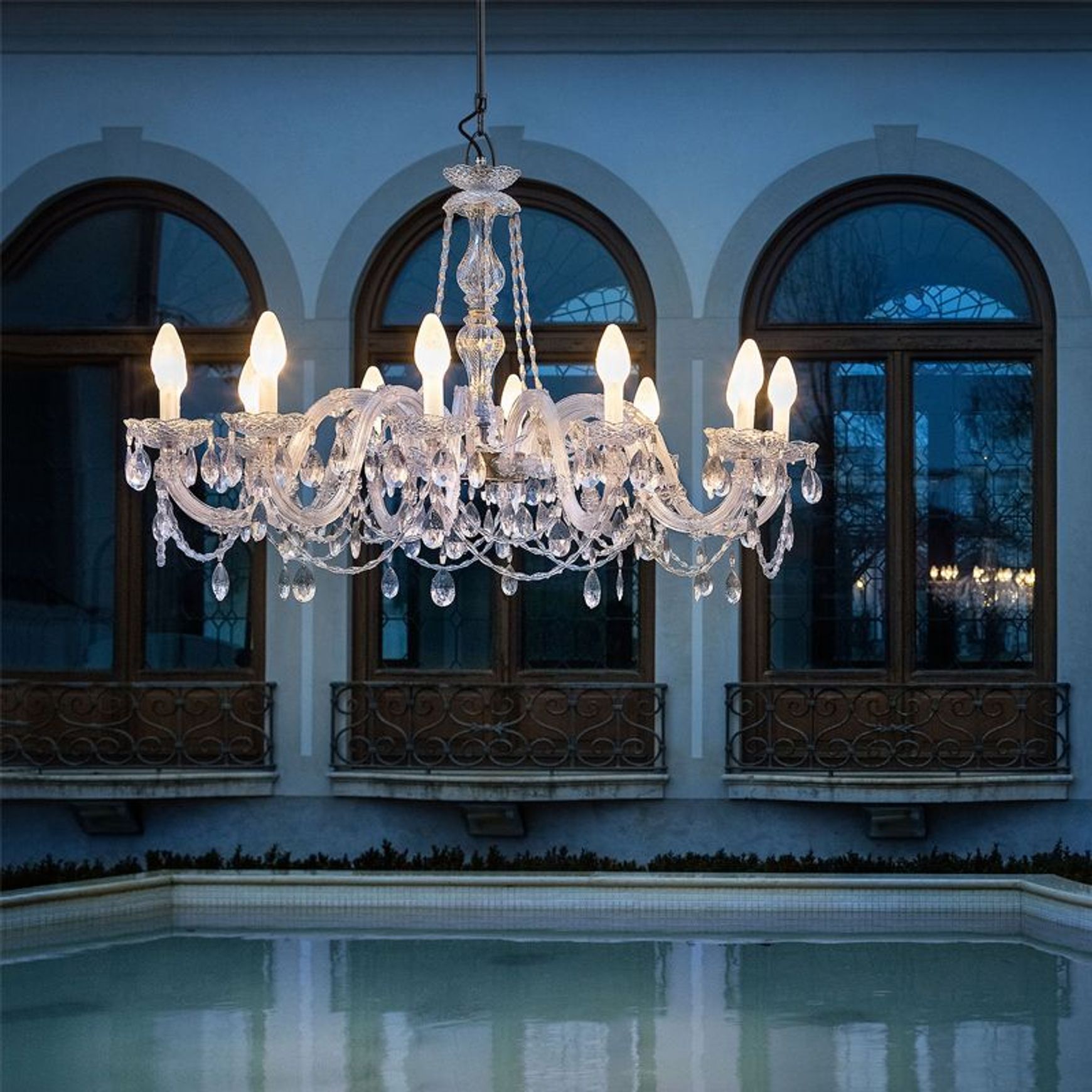 Drylight S12 Outdoor Chandelier