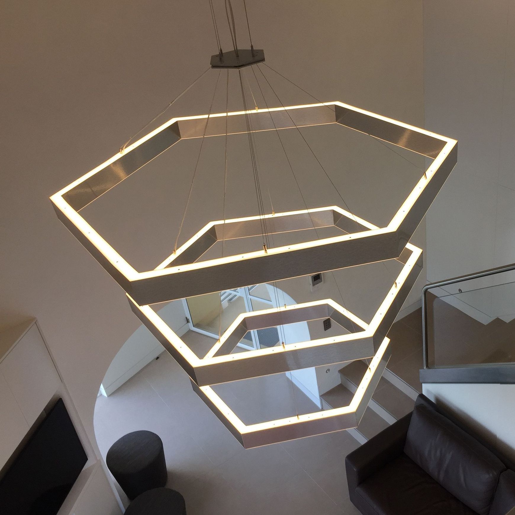 LED Garland Pendant Lights (Custom Made)