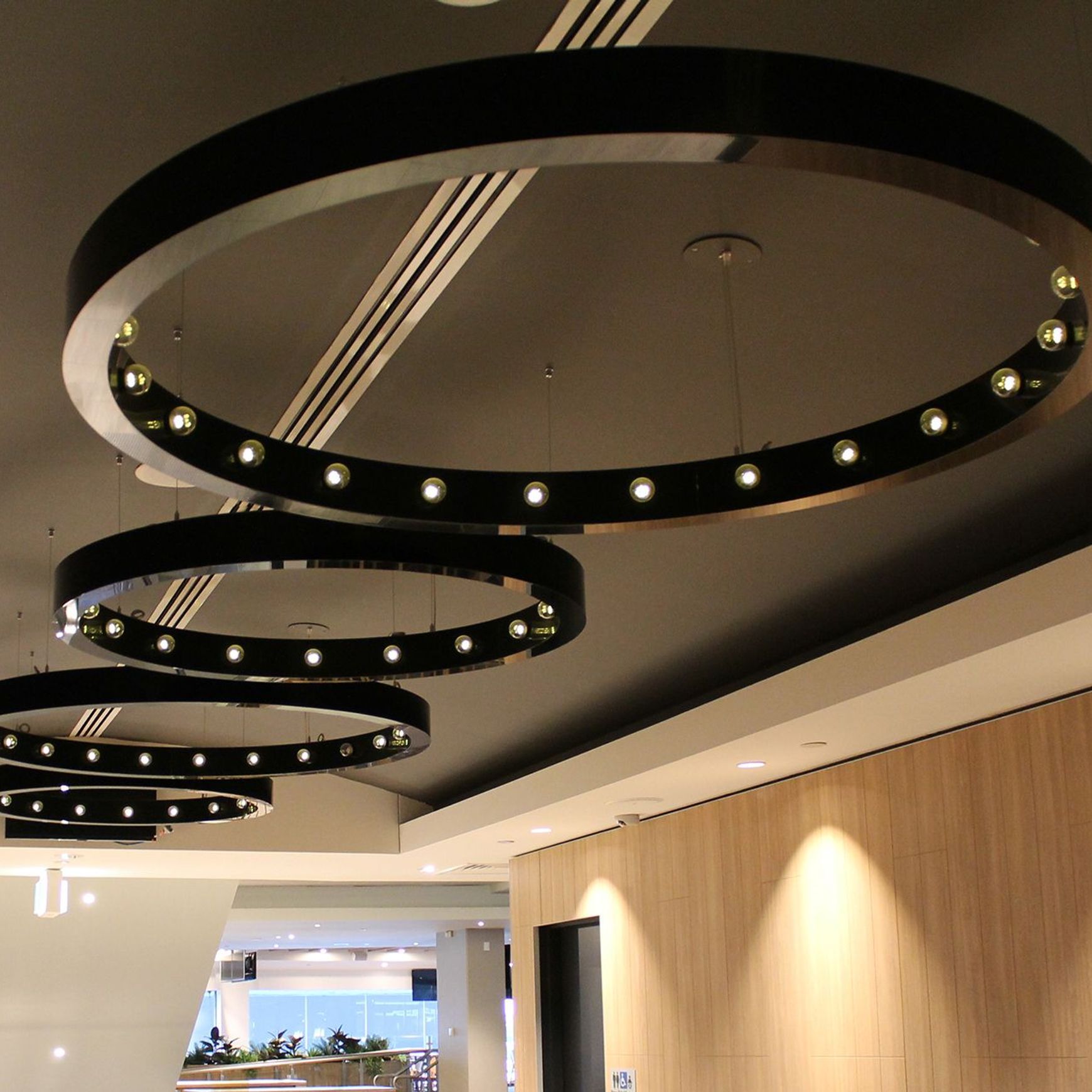 LED Garland Pendant Lights (Custom Made)