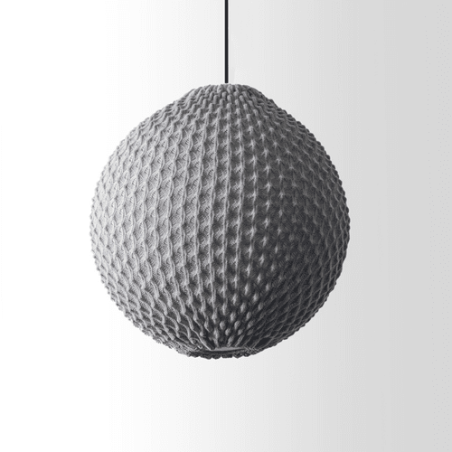 Knitted Falling Pendant