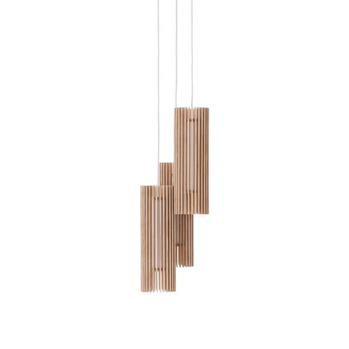 E14 Suspension Set - iO Flute & ø140mm Long Pendants