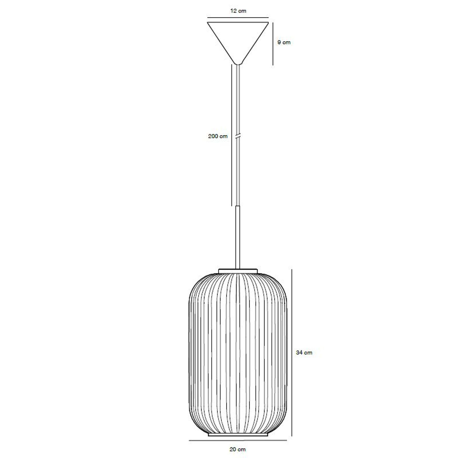 Milford 20 Brass Pendant