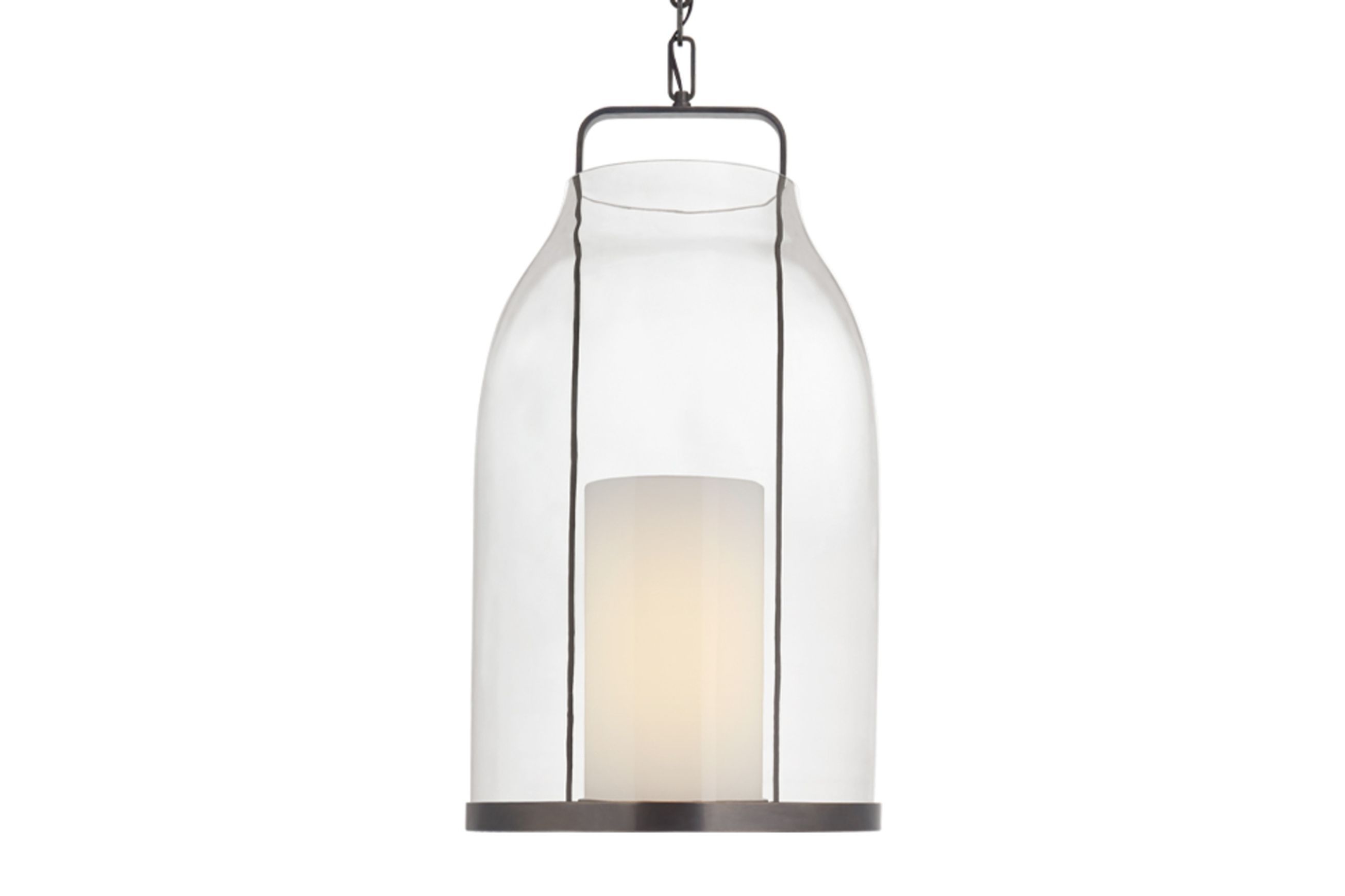 Ollie Large Lantern – Bronze