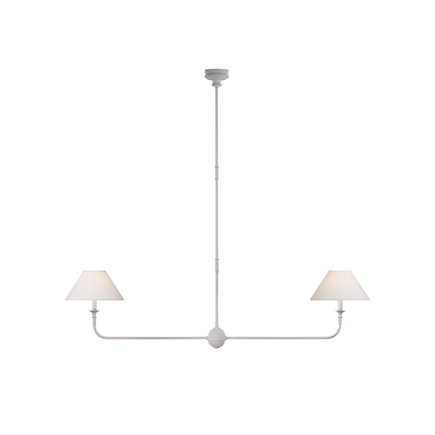 Thomas O'Brien Piaf Large Two-Light Linear Pendant