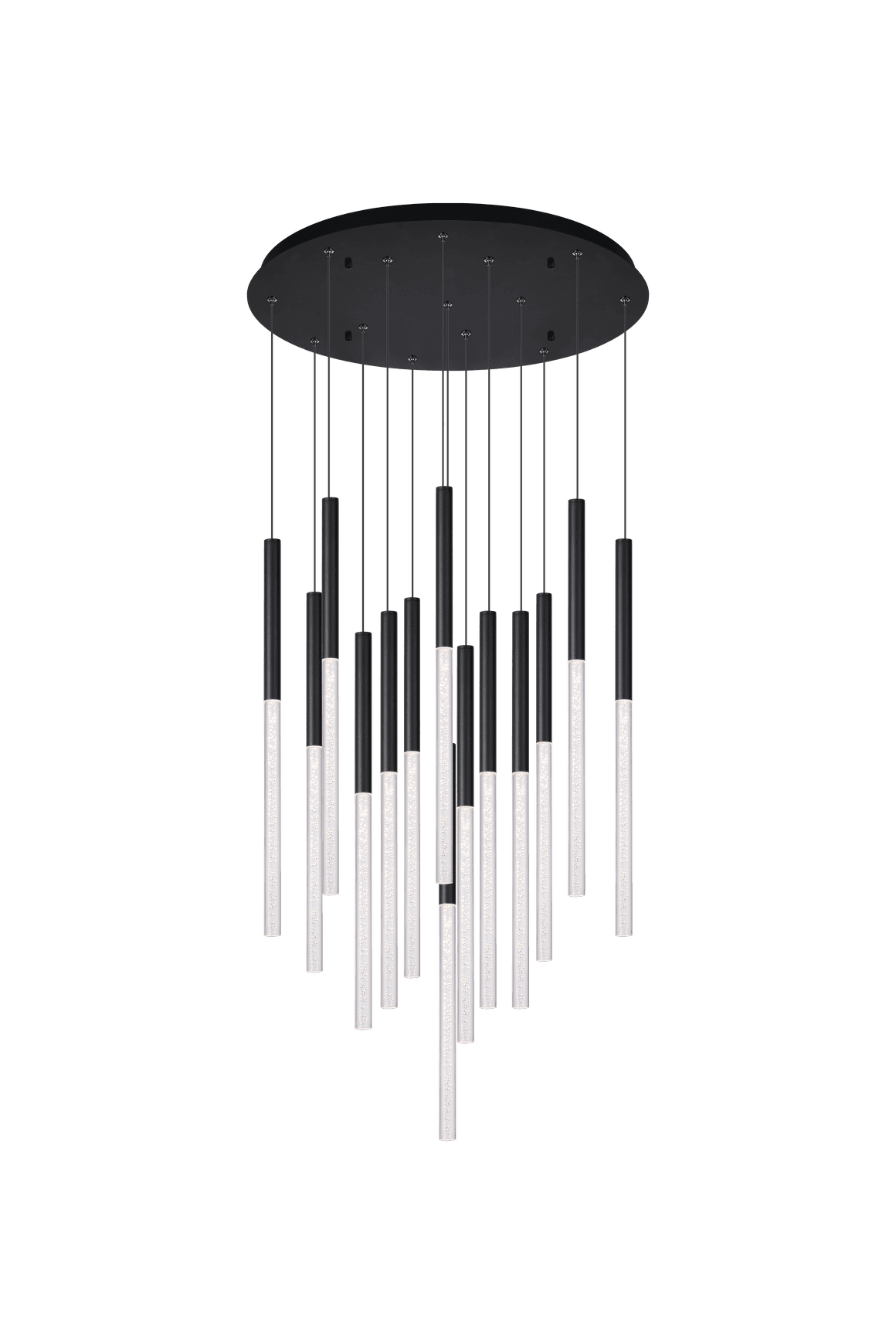 Rhea 14 Light Pencil Drop Pendant Light