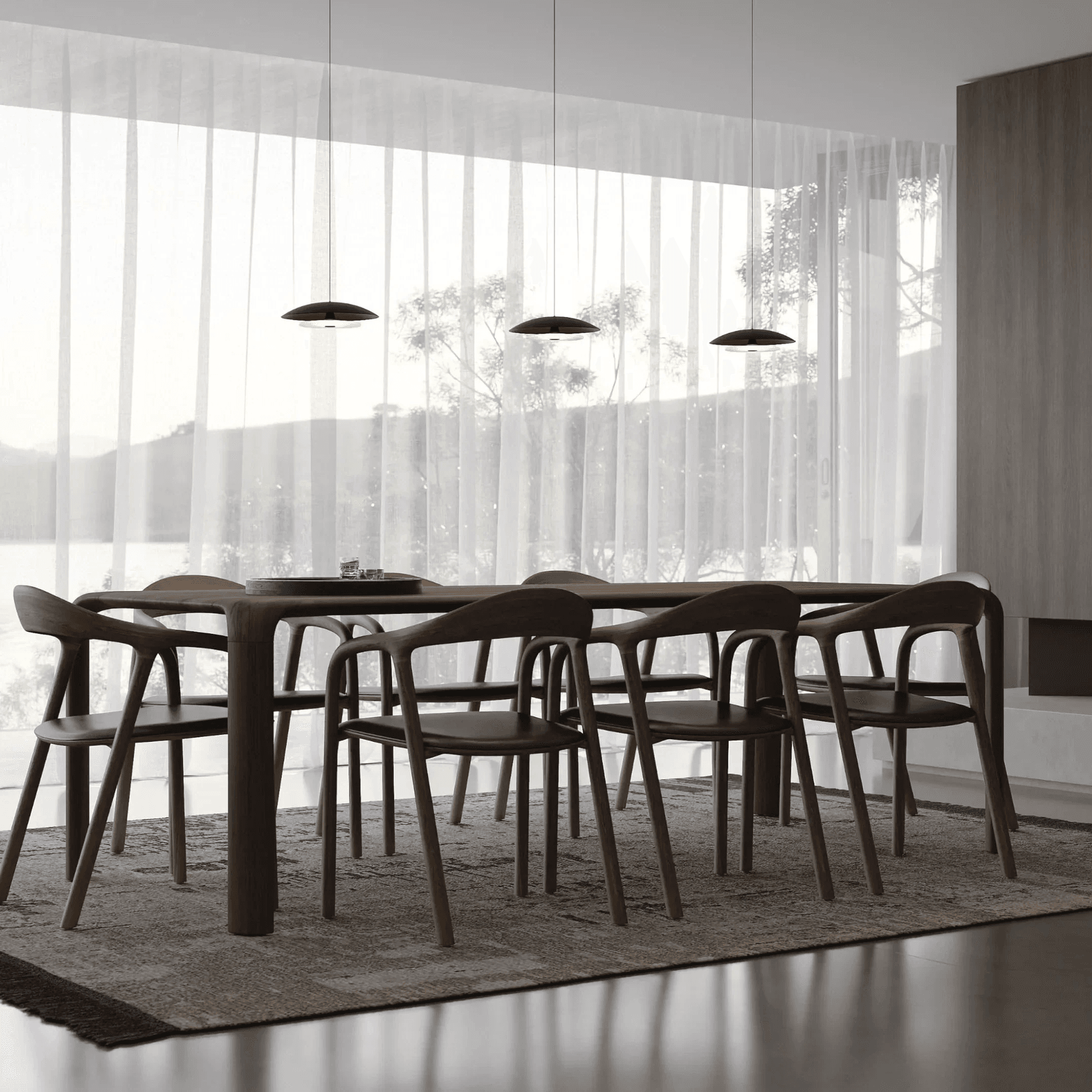 Coral Dome Pendant Light