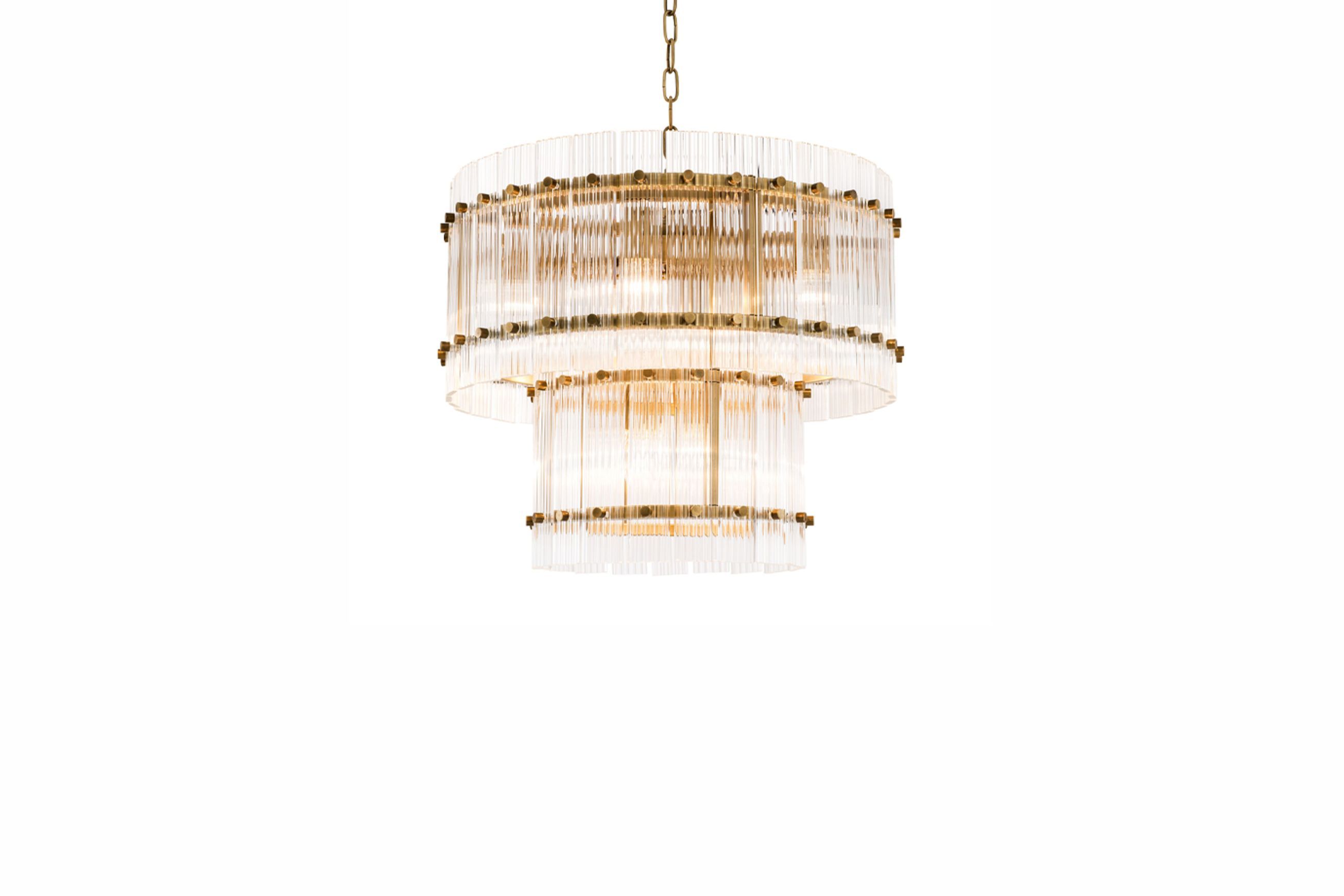 Ruby Chandelier Small