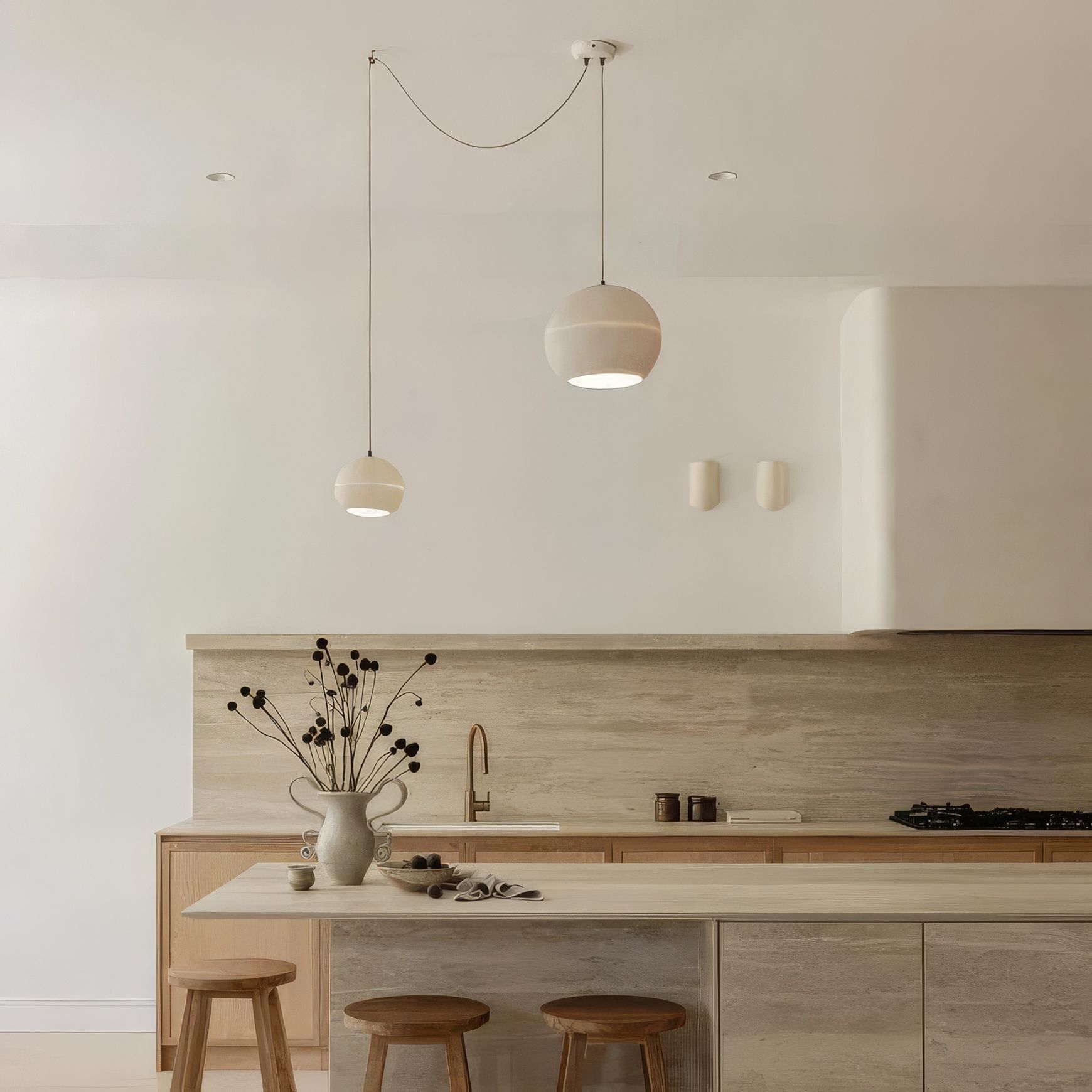Double Ceramic Ceiling Rose
