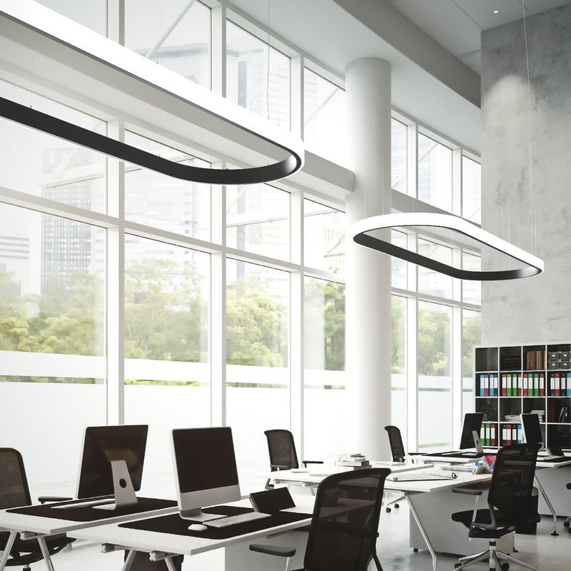 Oval Pendant Light Outside Light Distribution