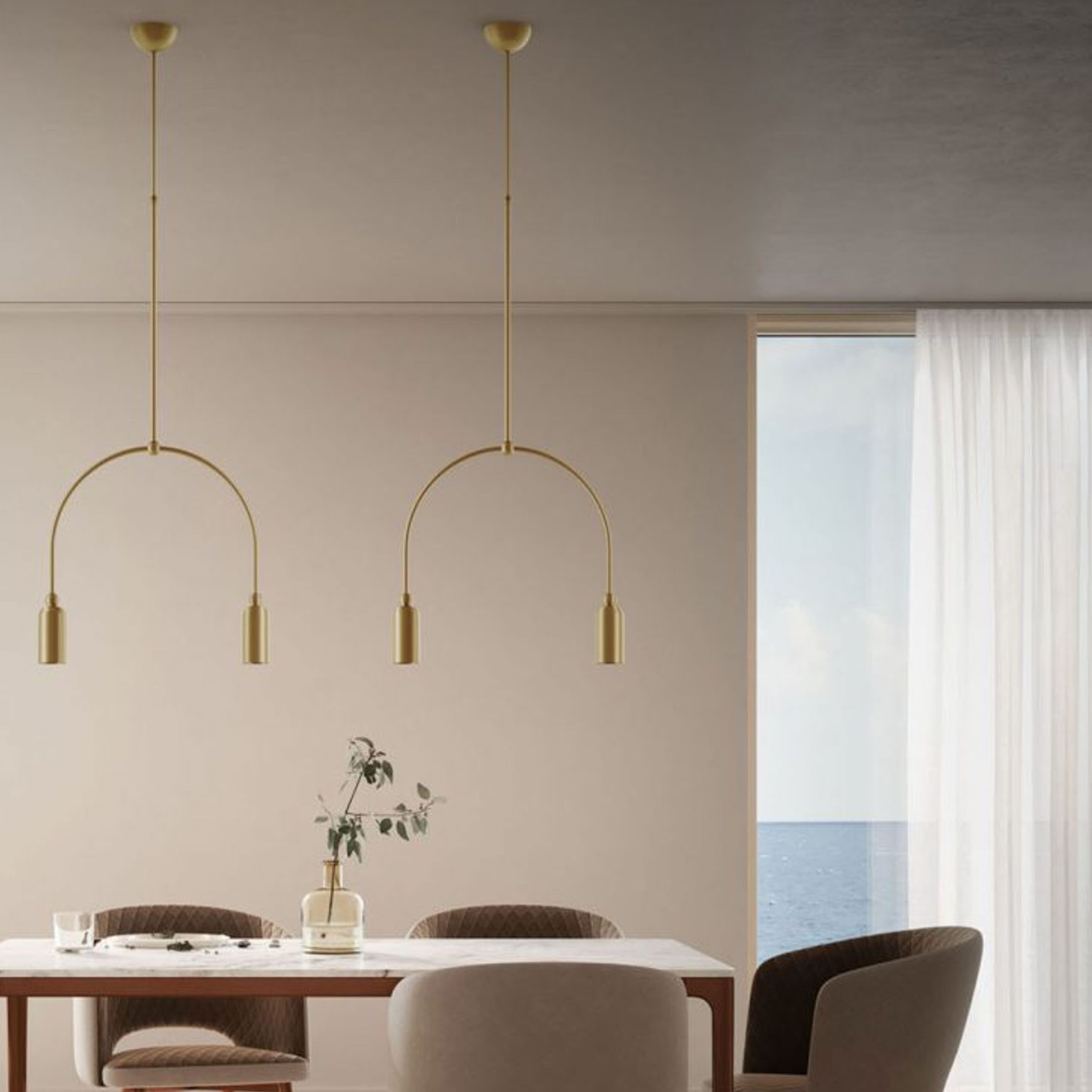 Madame 2lt Pendant Light