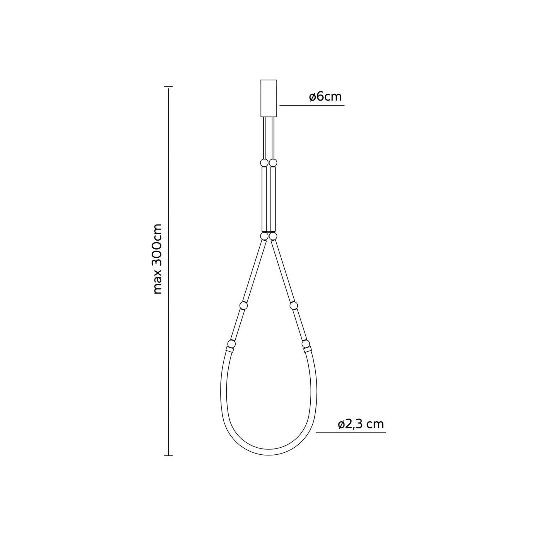 Leda Drop Pendant Light