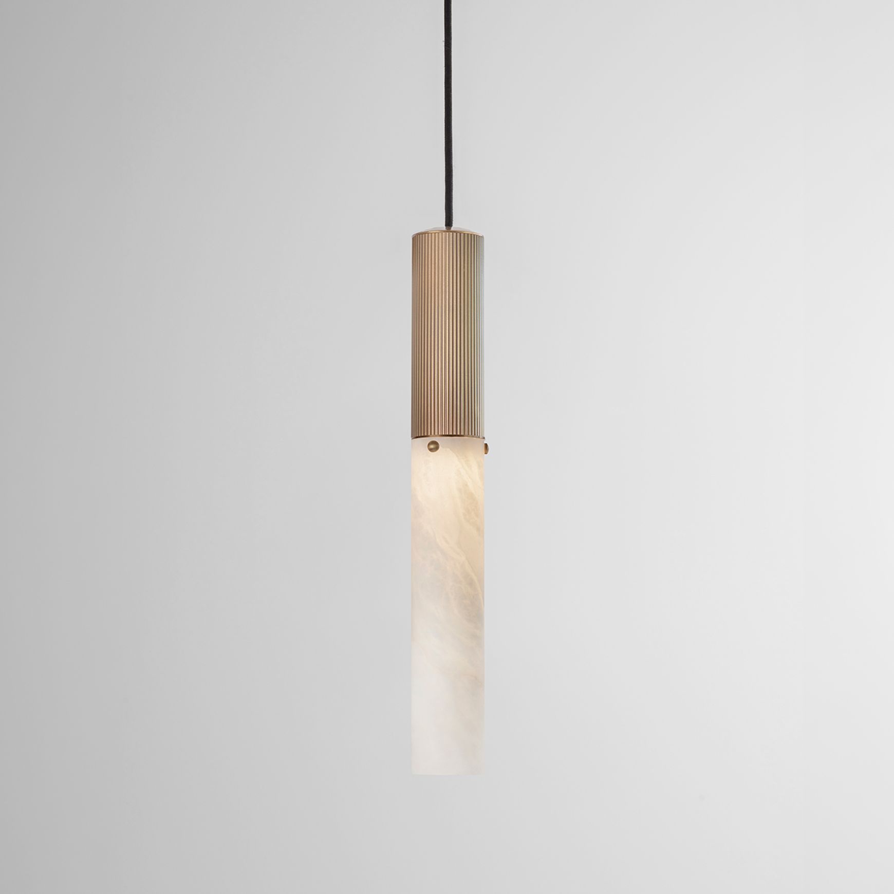 Flume Alabaster Pendant Light