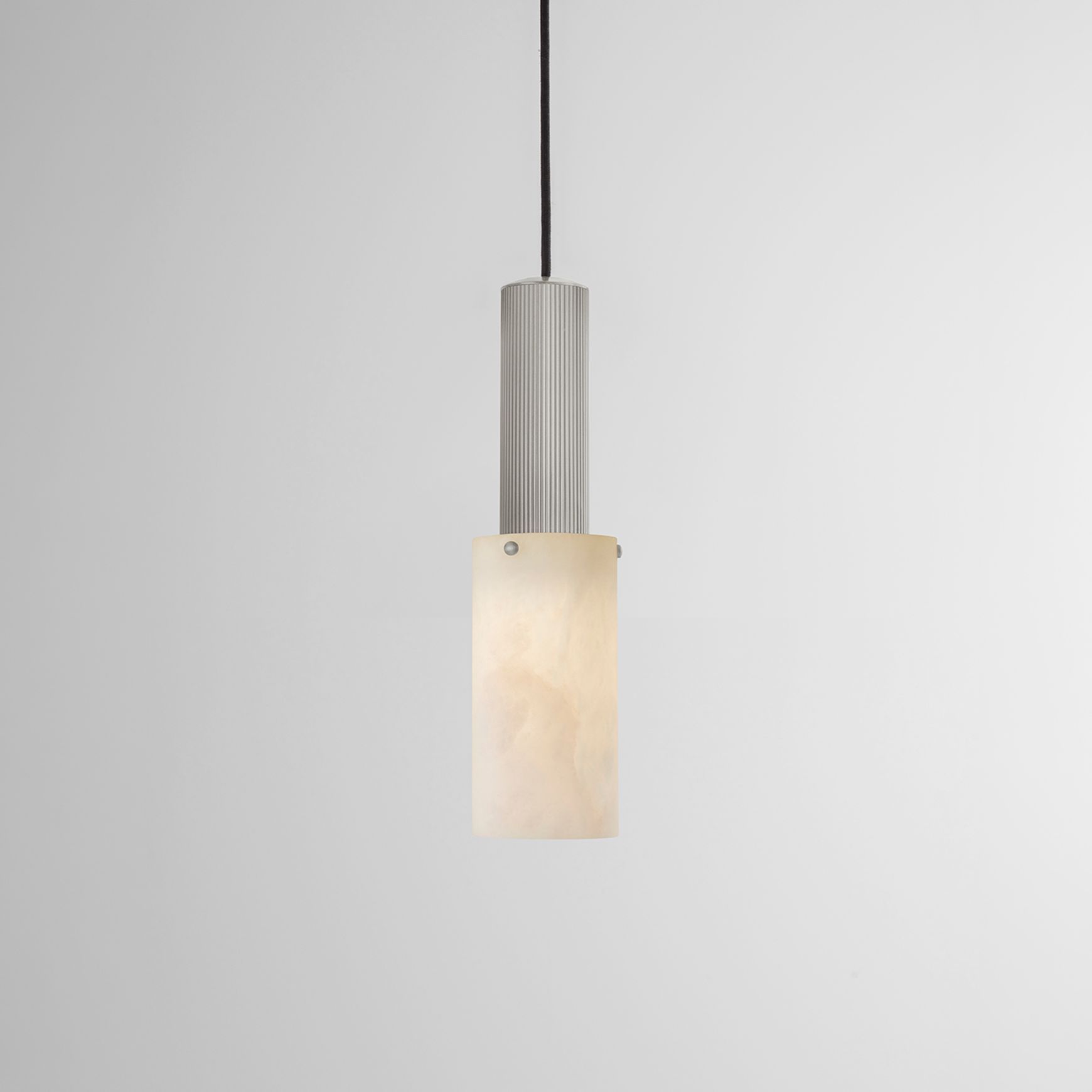 Flume Large Alabaster Pendant Light