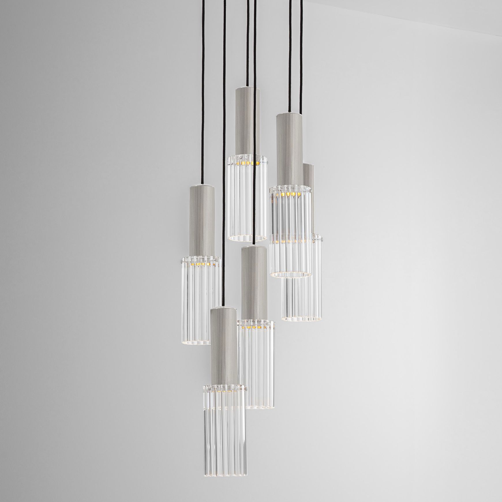 Flume Large 6lt Pendant Light