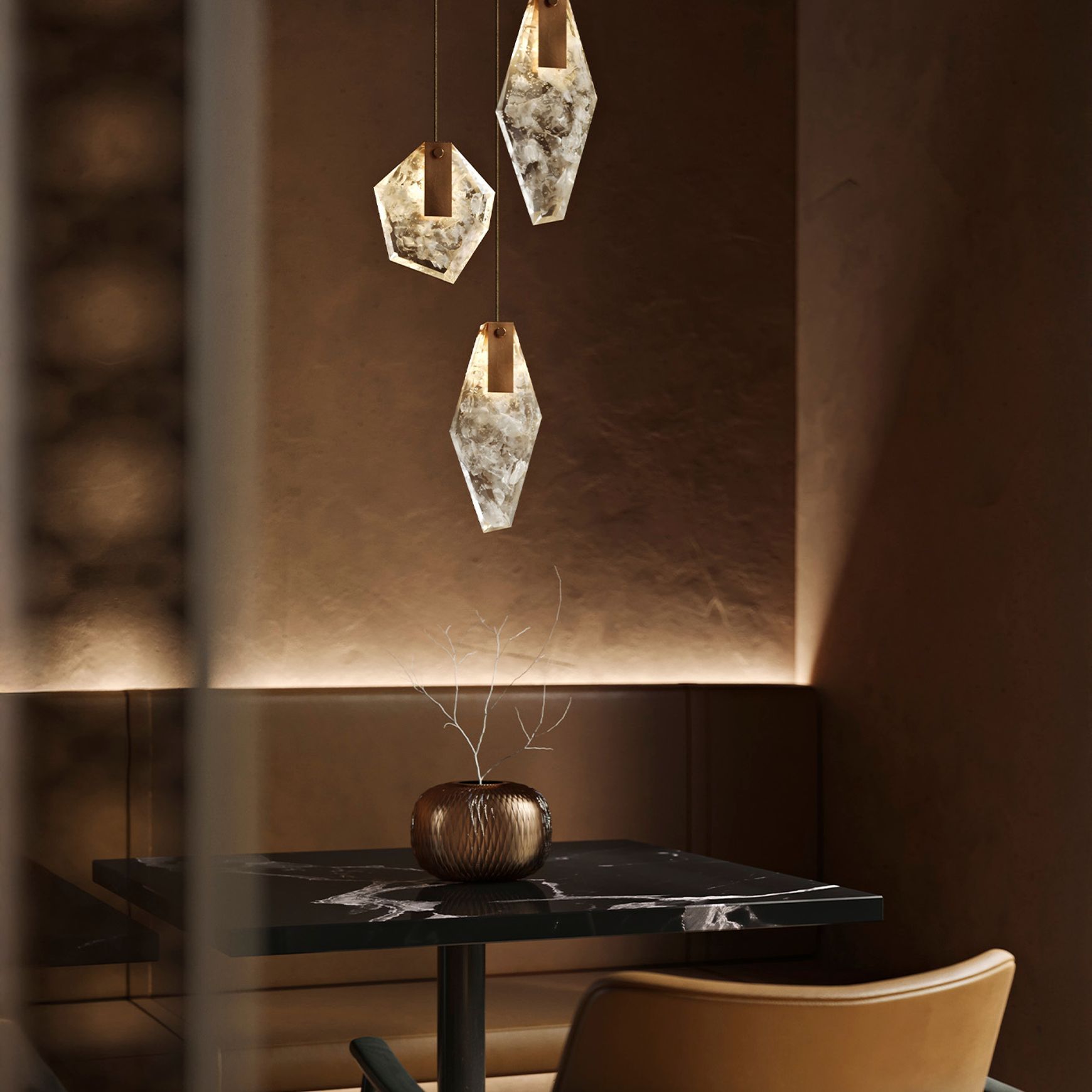 Fragments Long Pendant Light