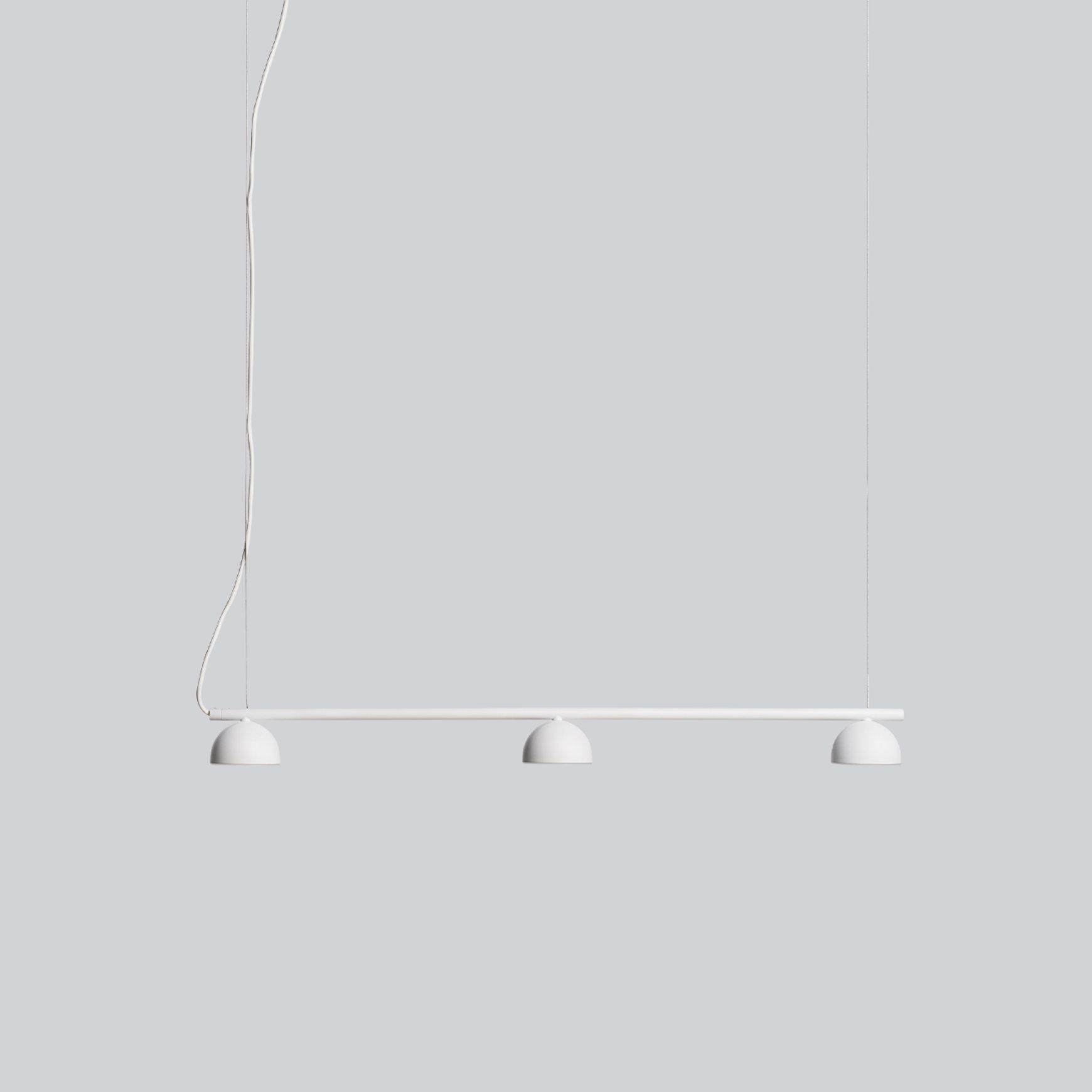 Blush Rail 3lt Pendant Light