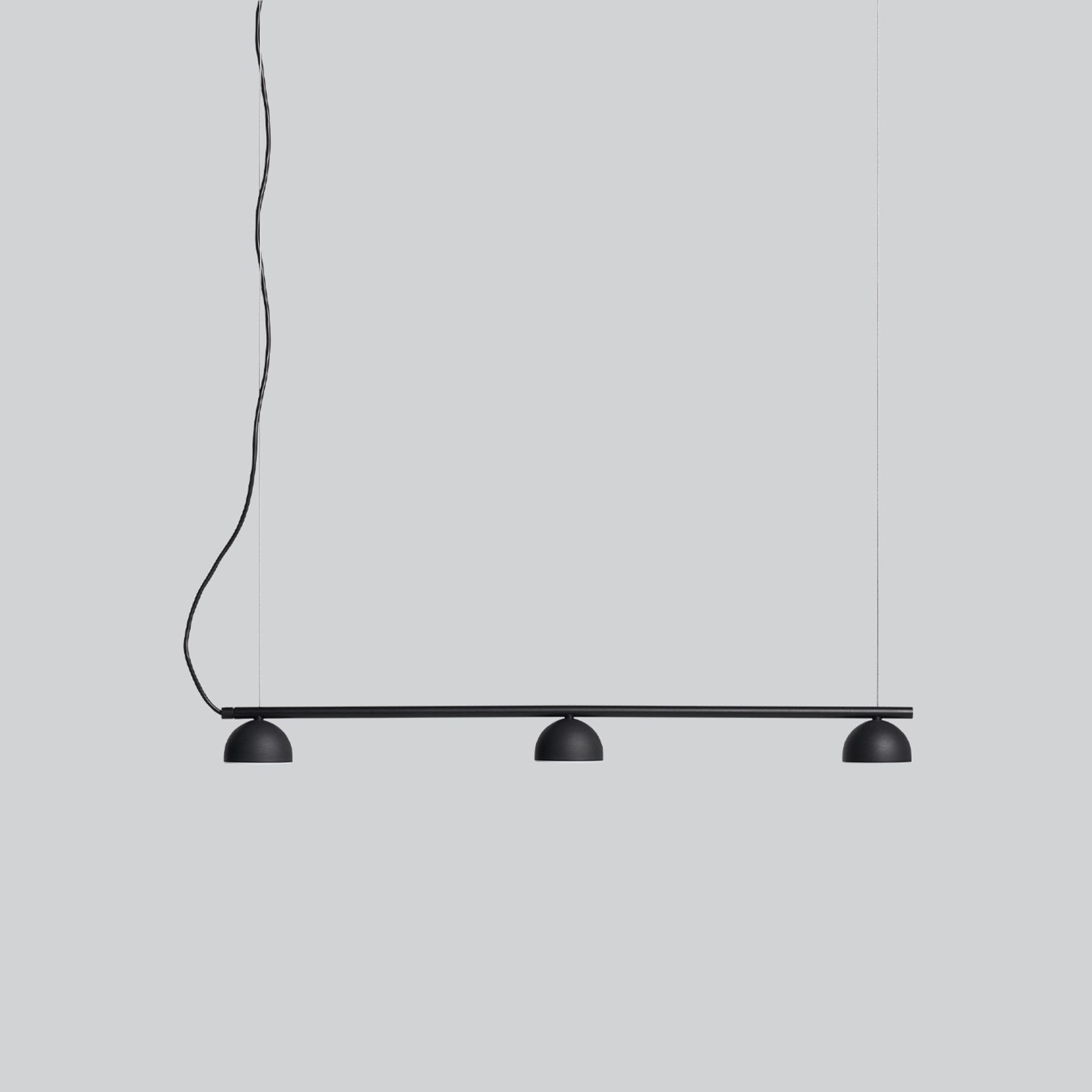 Blush Rail 3lt Pendant Light