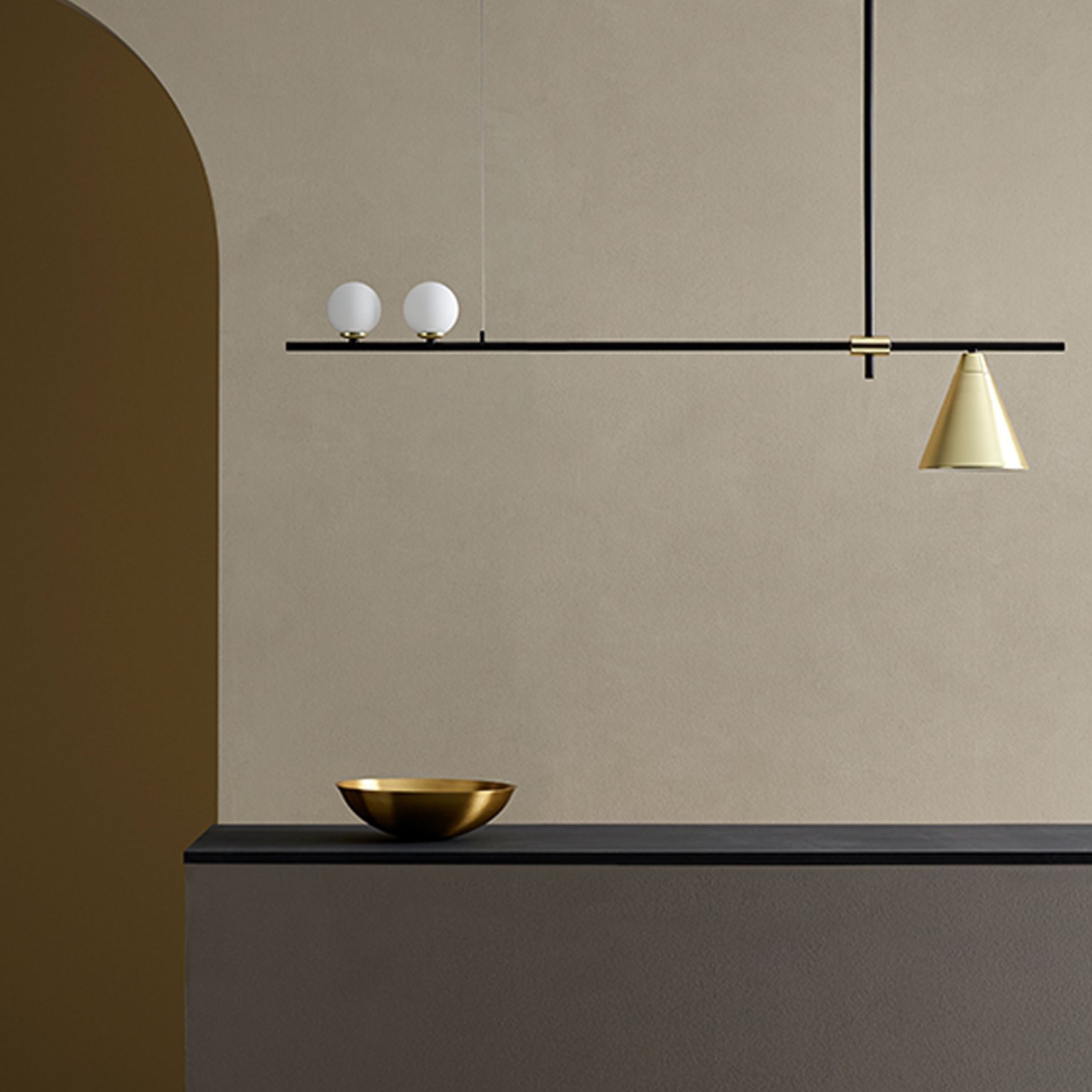 Crane Pendant Light