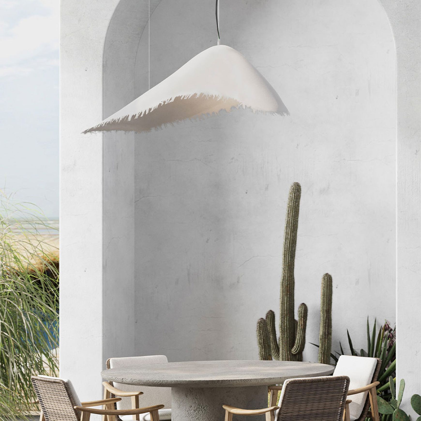Moby Dick Outdoor Pendant Light