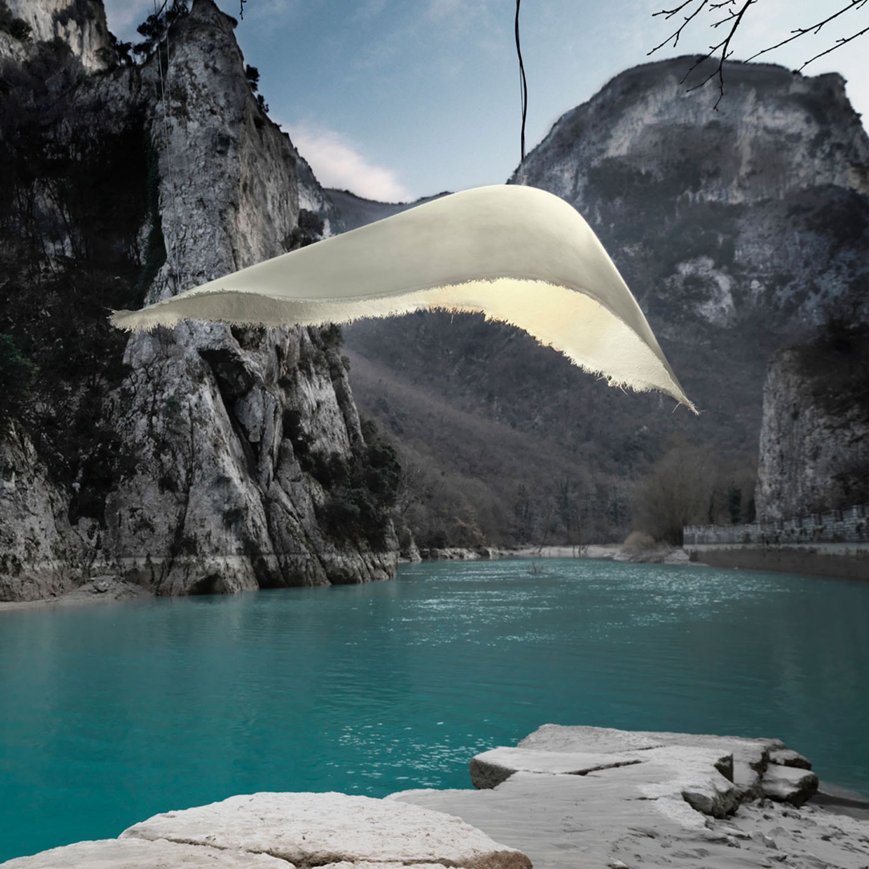Moby Dick Outdoor Pendant Light