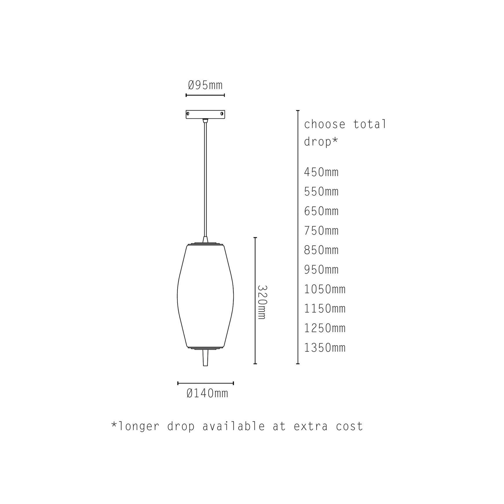 Nova Slim Pendant Light