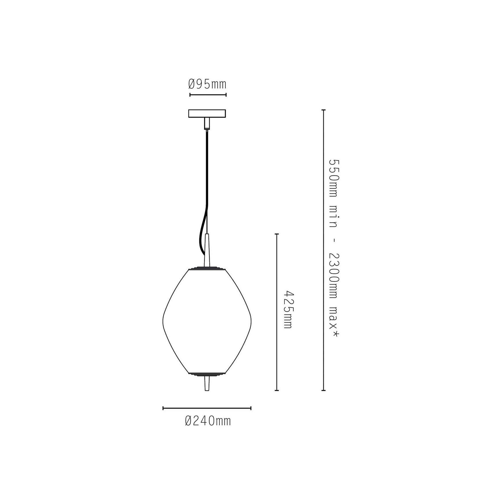 Nova Tall Pendant Light