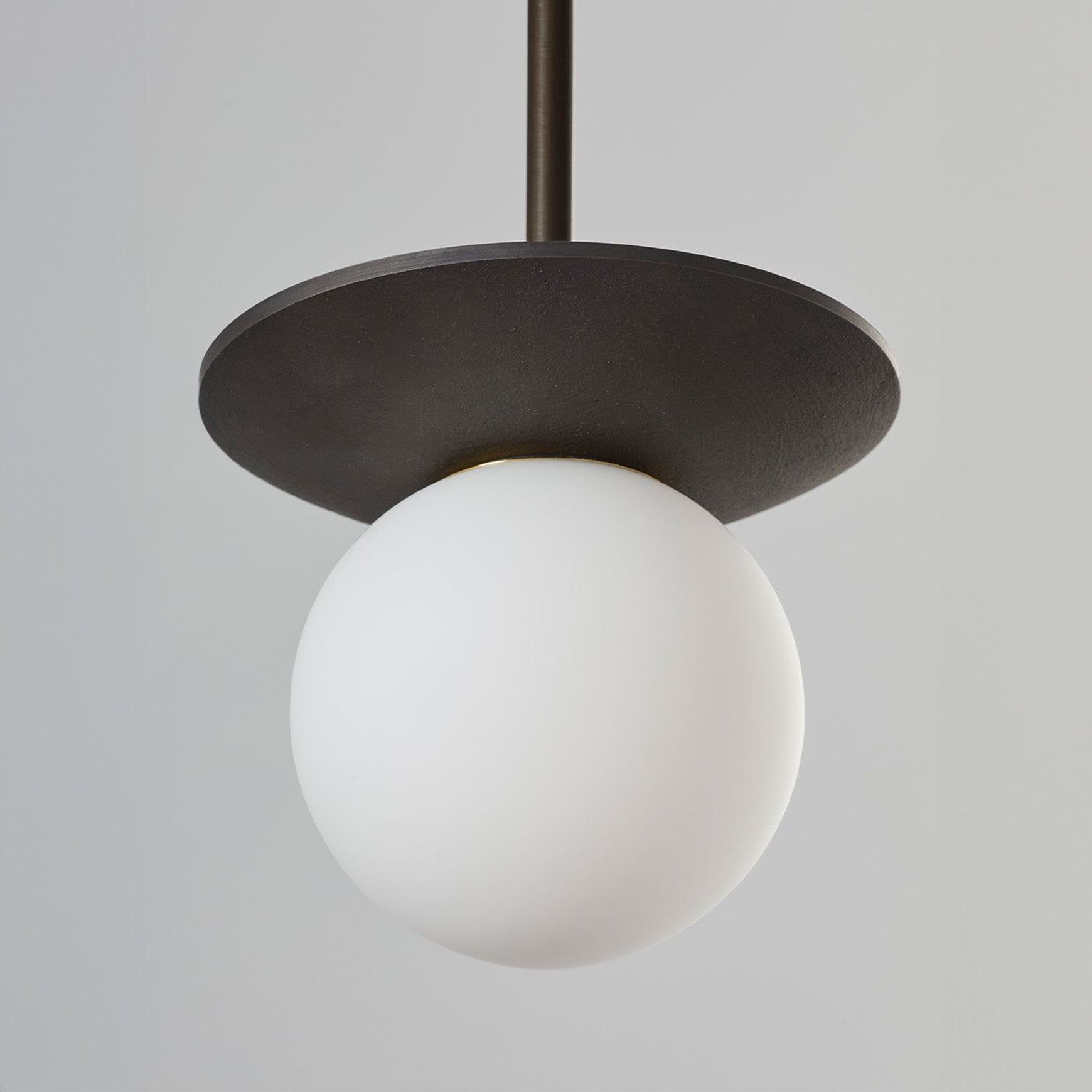 Orbit Brass Pendant Light