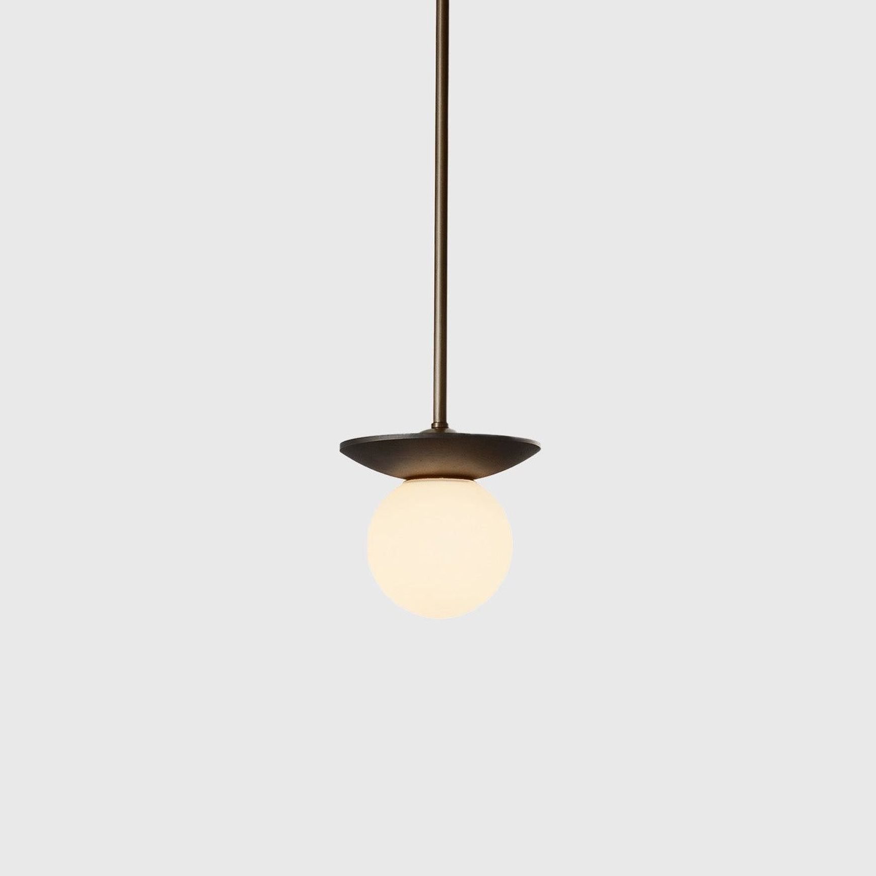 Orbit Brass Pendant Light