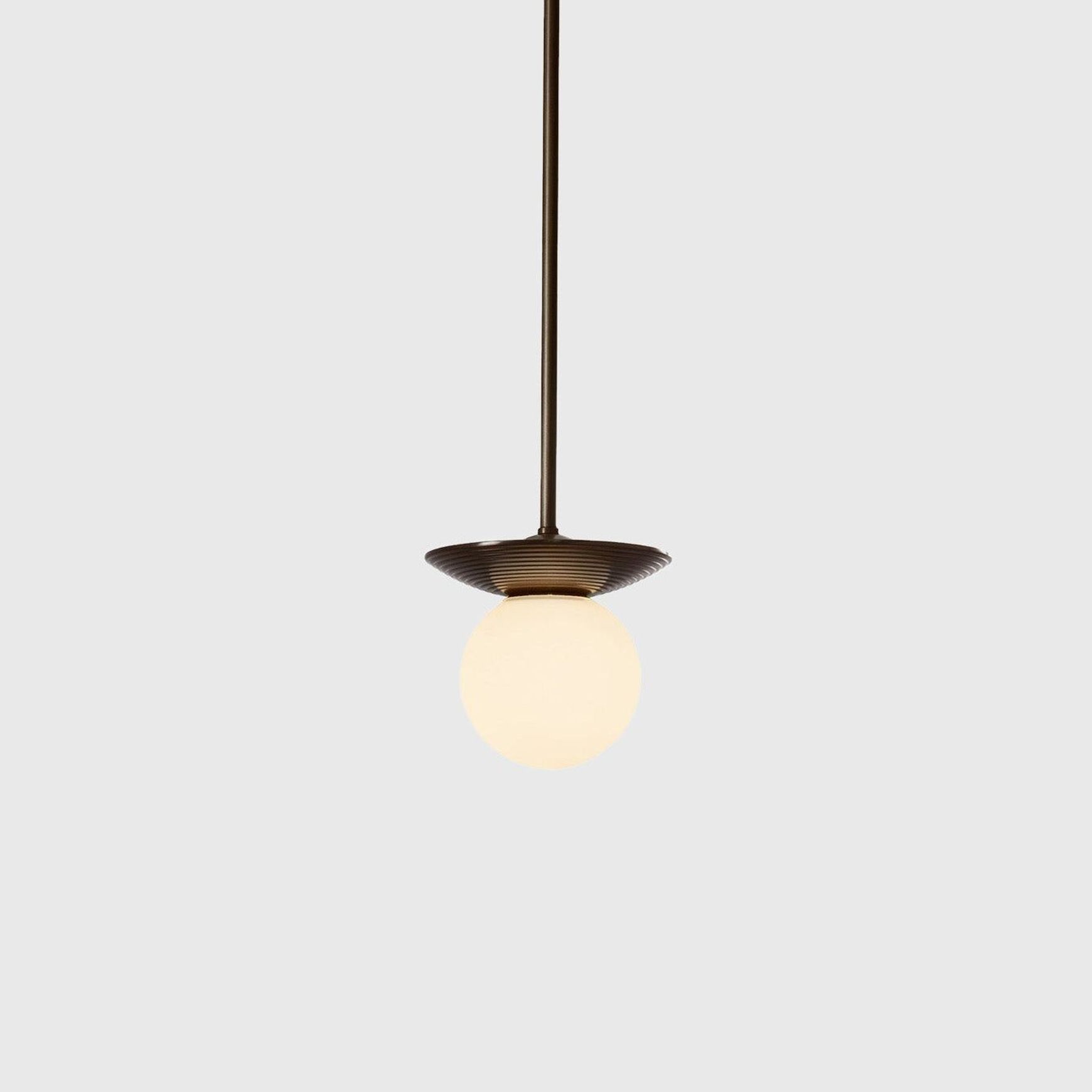 Orbit Brass Pendant Light