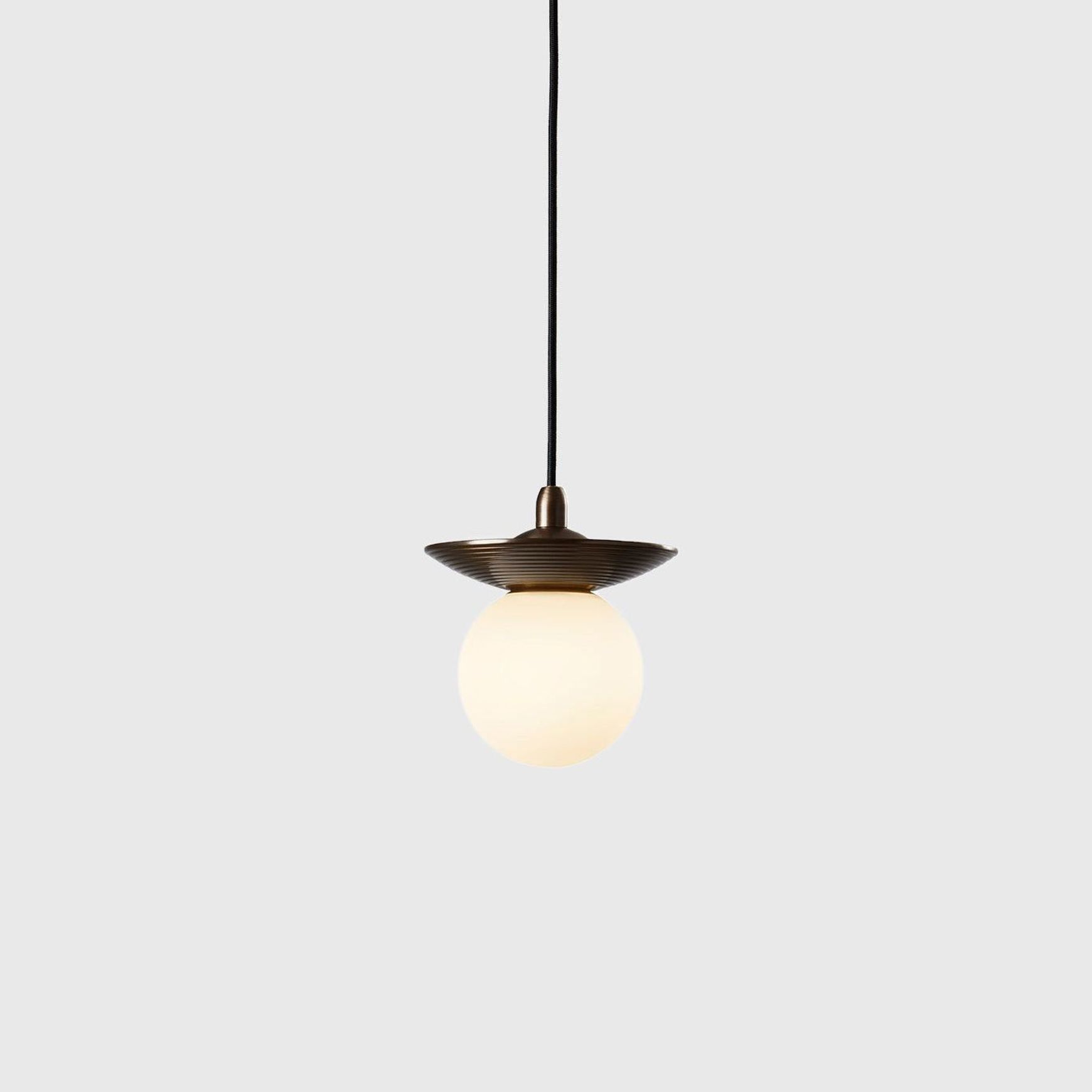 Orbit Brass Pendant Light