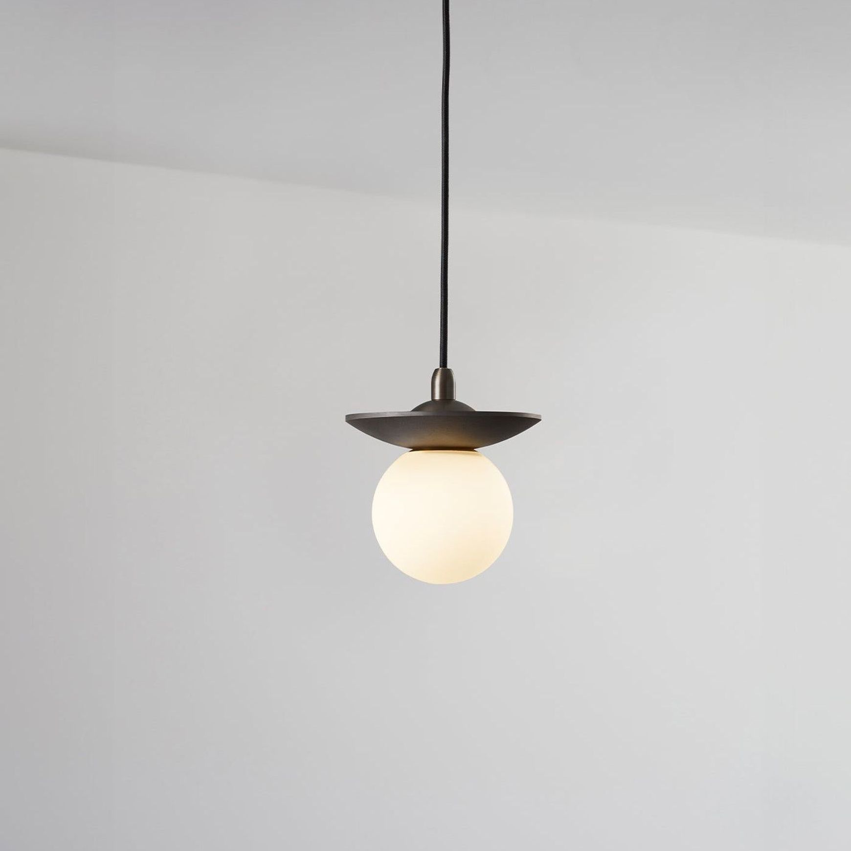 Orbit Brass Pendant Light