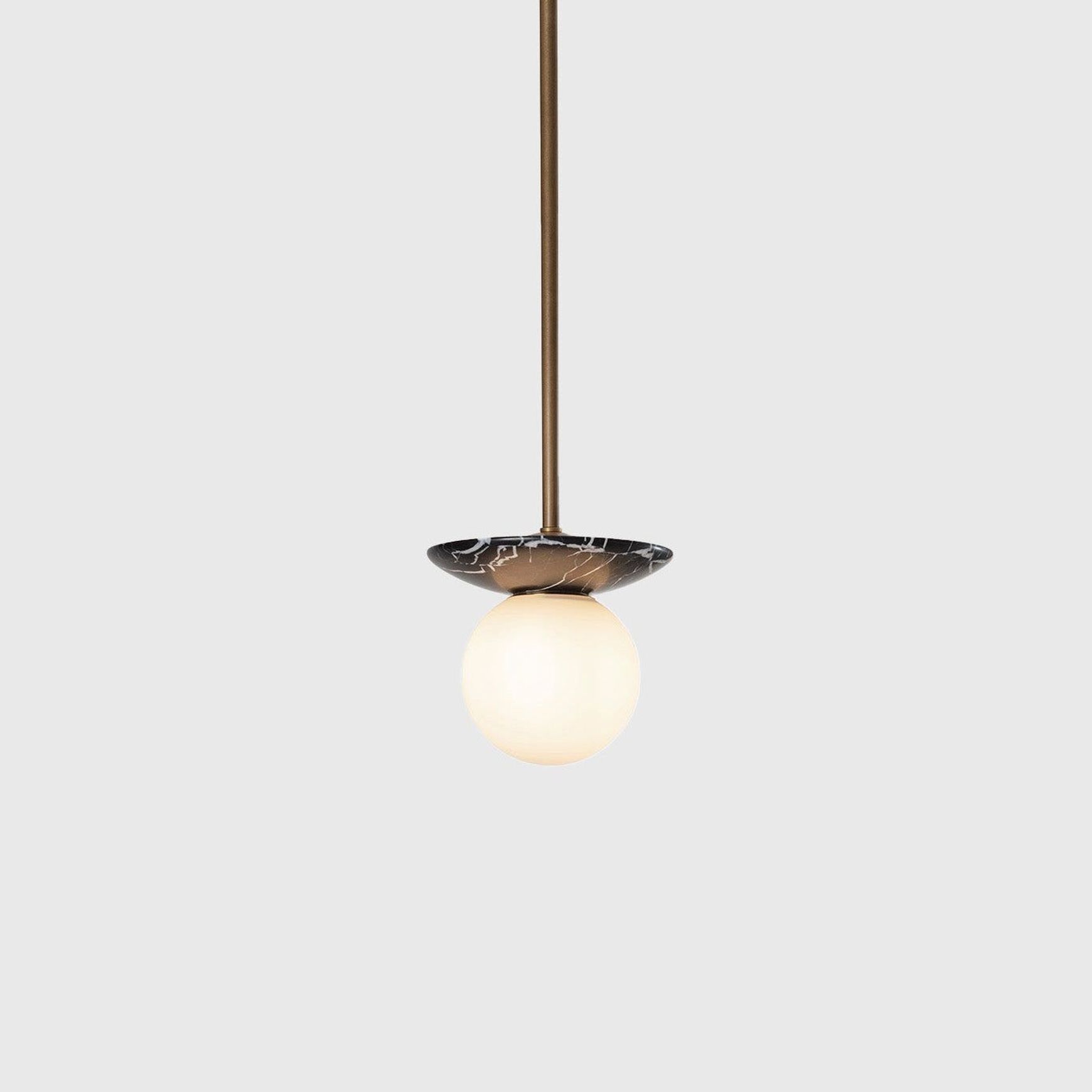 Orbit Stone Pendant Light