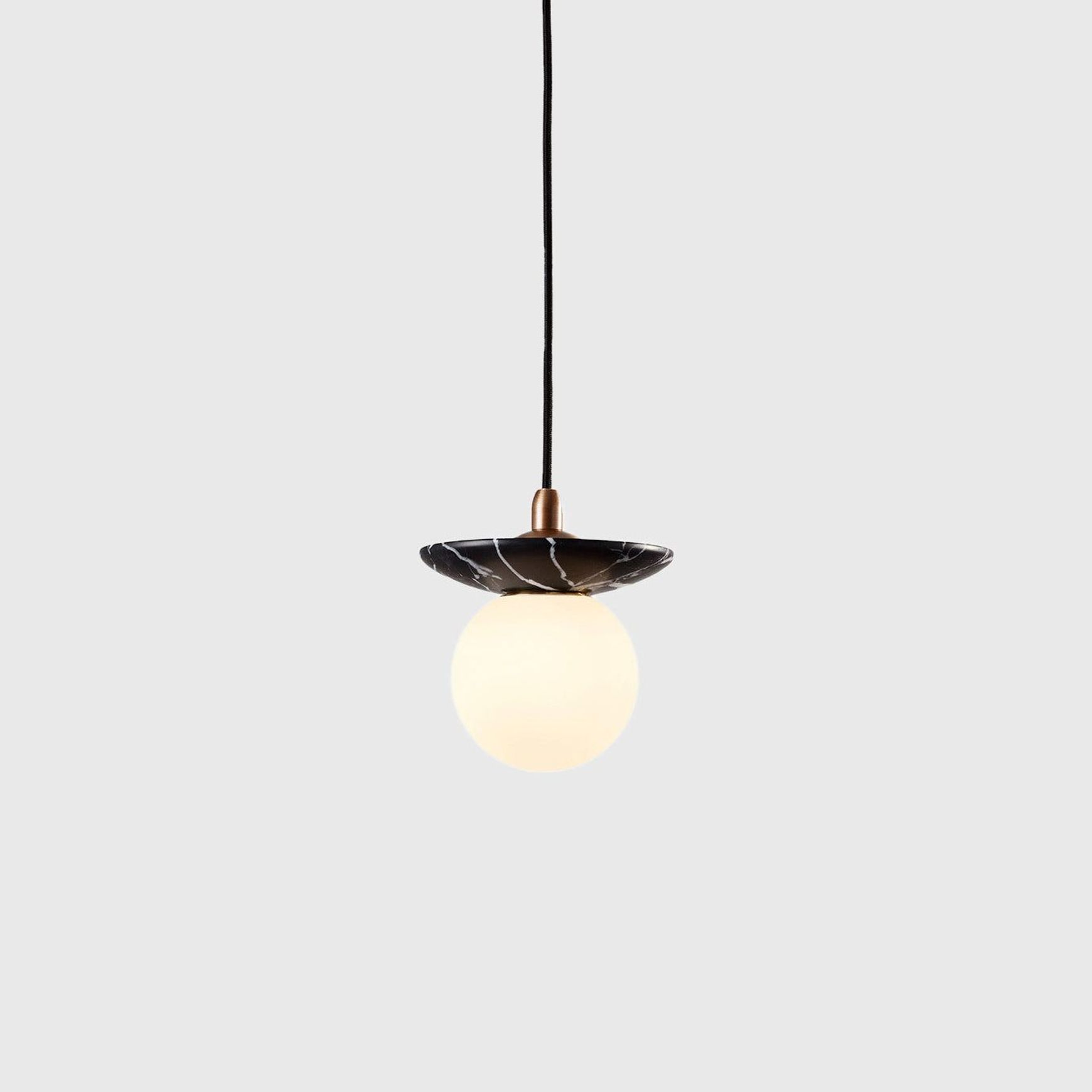 Orbit Stone Pendant Light
