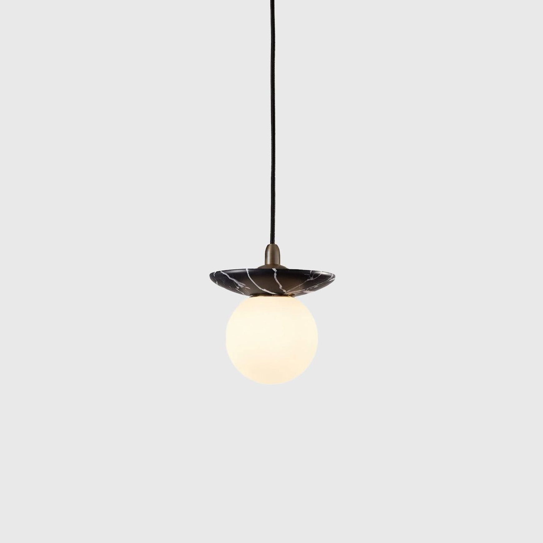 Orbit Stone Pendant Light
