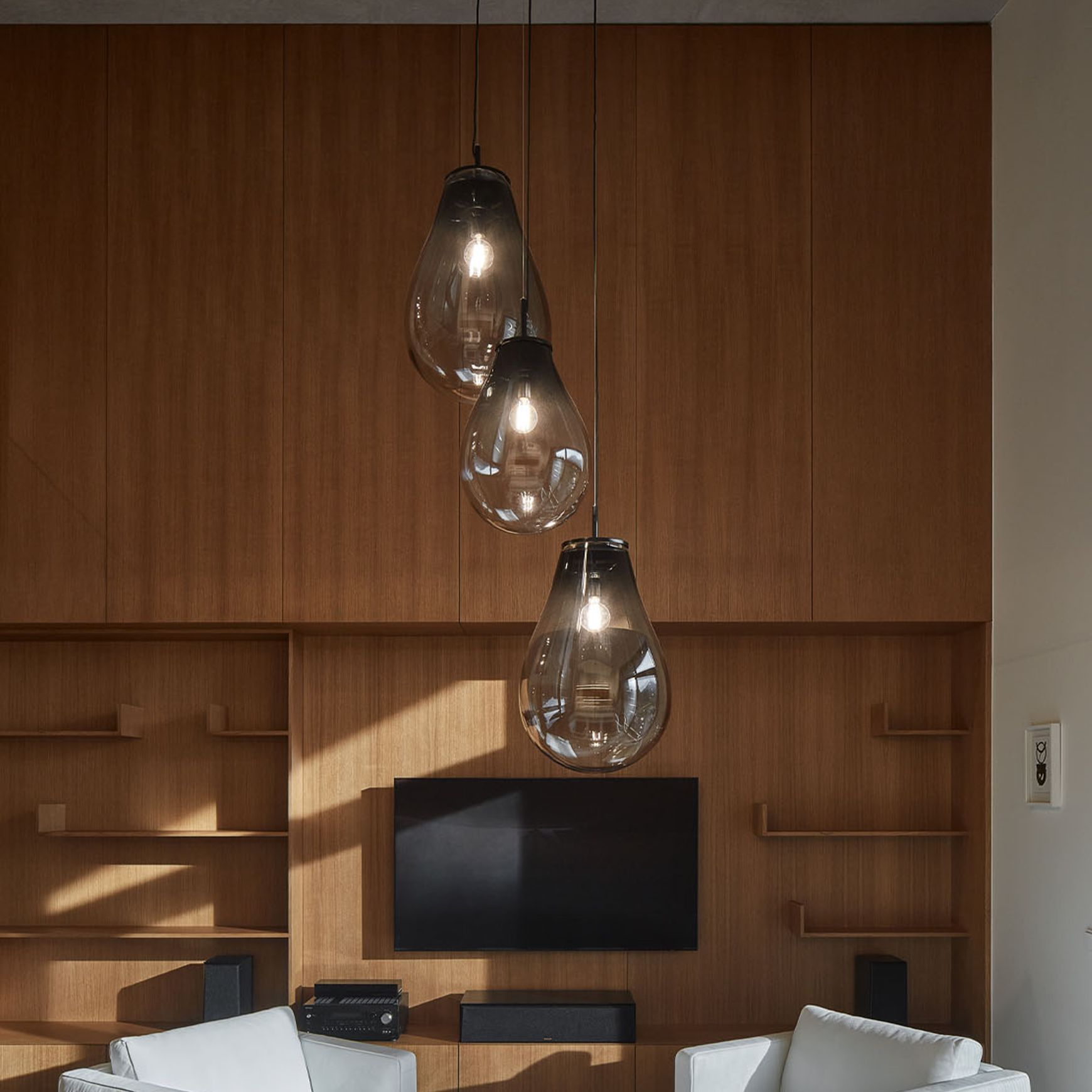 Tim Black Pendant Light