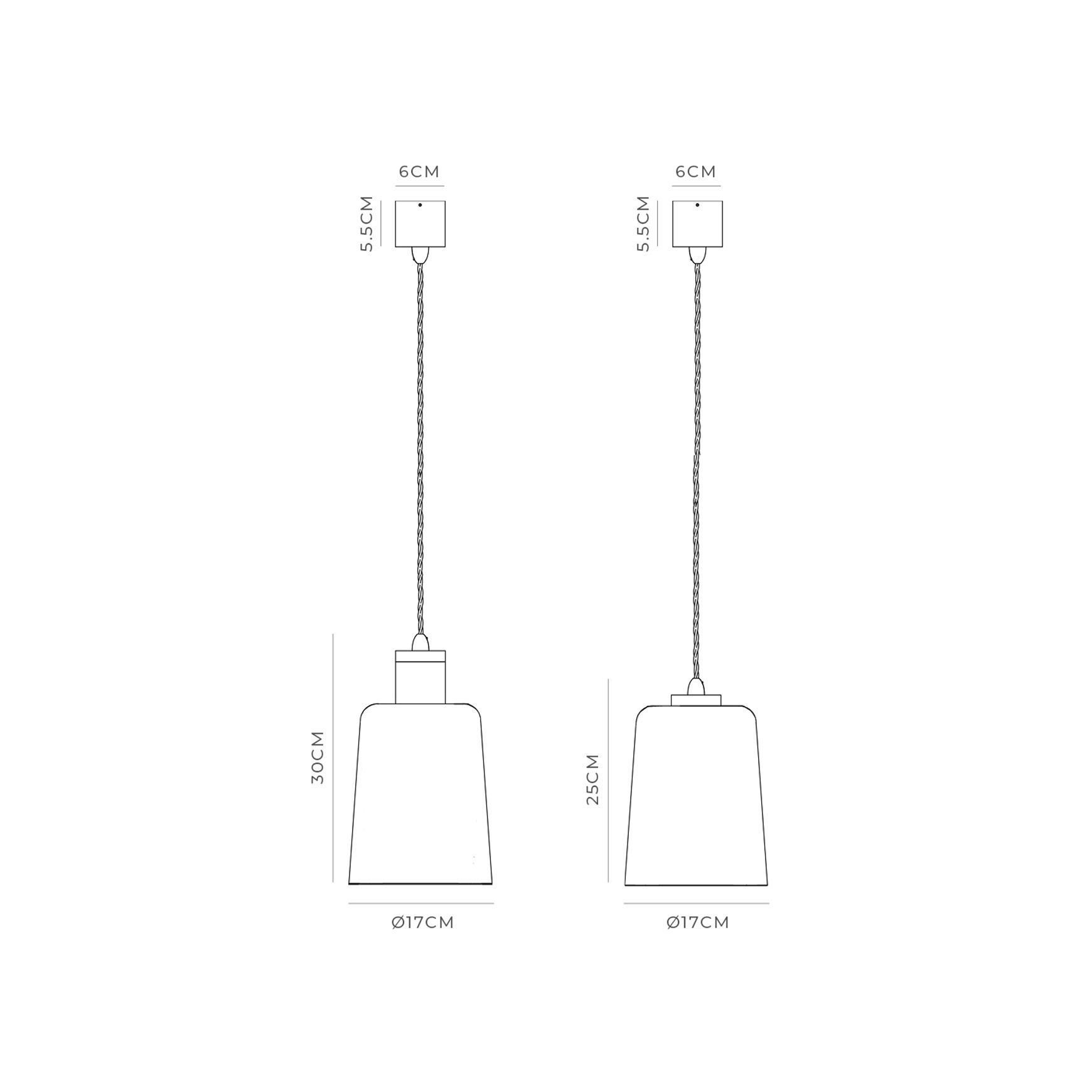 Parlour Glass Pendant Light