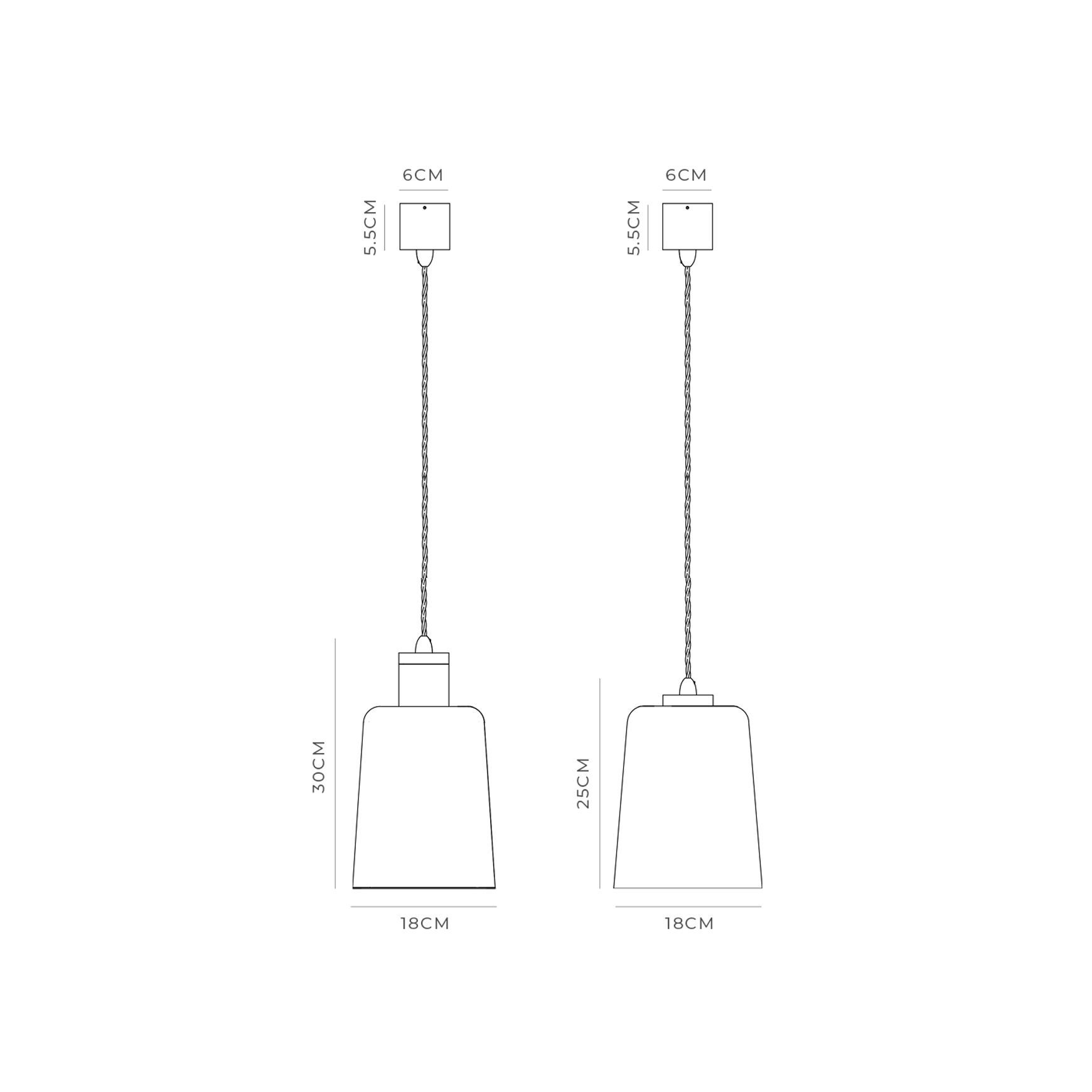 Parlour Glass Pendant Light