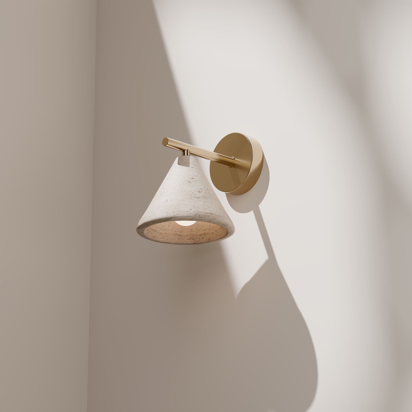 Orville Natural Travertine Light