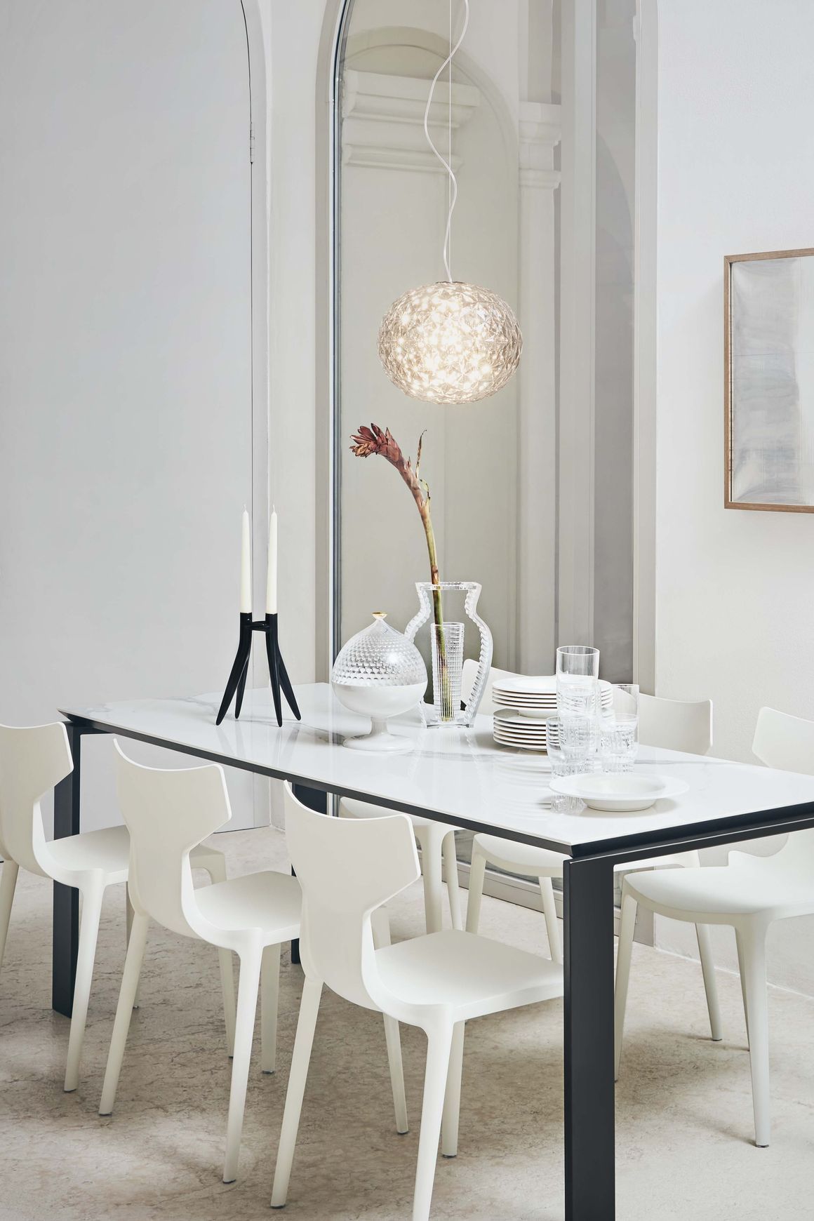 Bloom Medium Suspension Lamp - Metallic