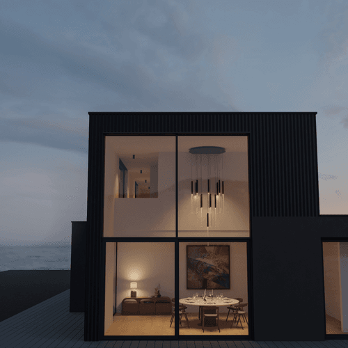 Rhea 14 Light Pencil Drop Pendant Light