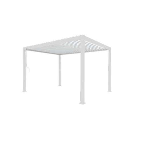 Louvred Pergola Louvre Roof White | DTP-LR0304-WH