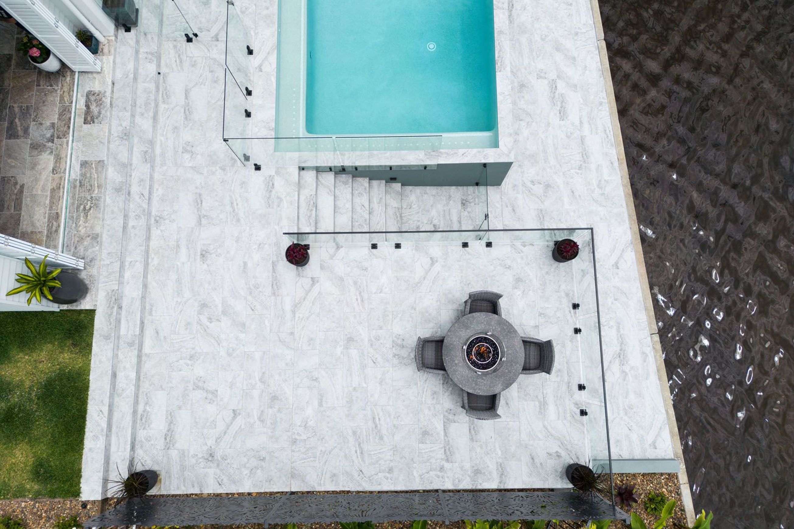 CMP Porcelain Platinum Travertine Tile
